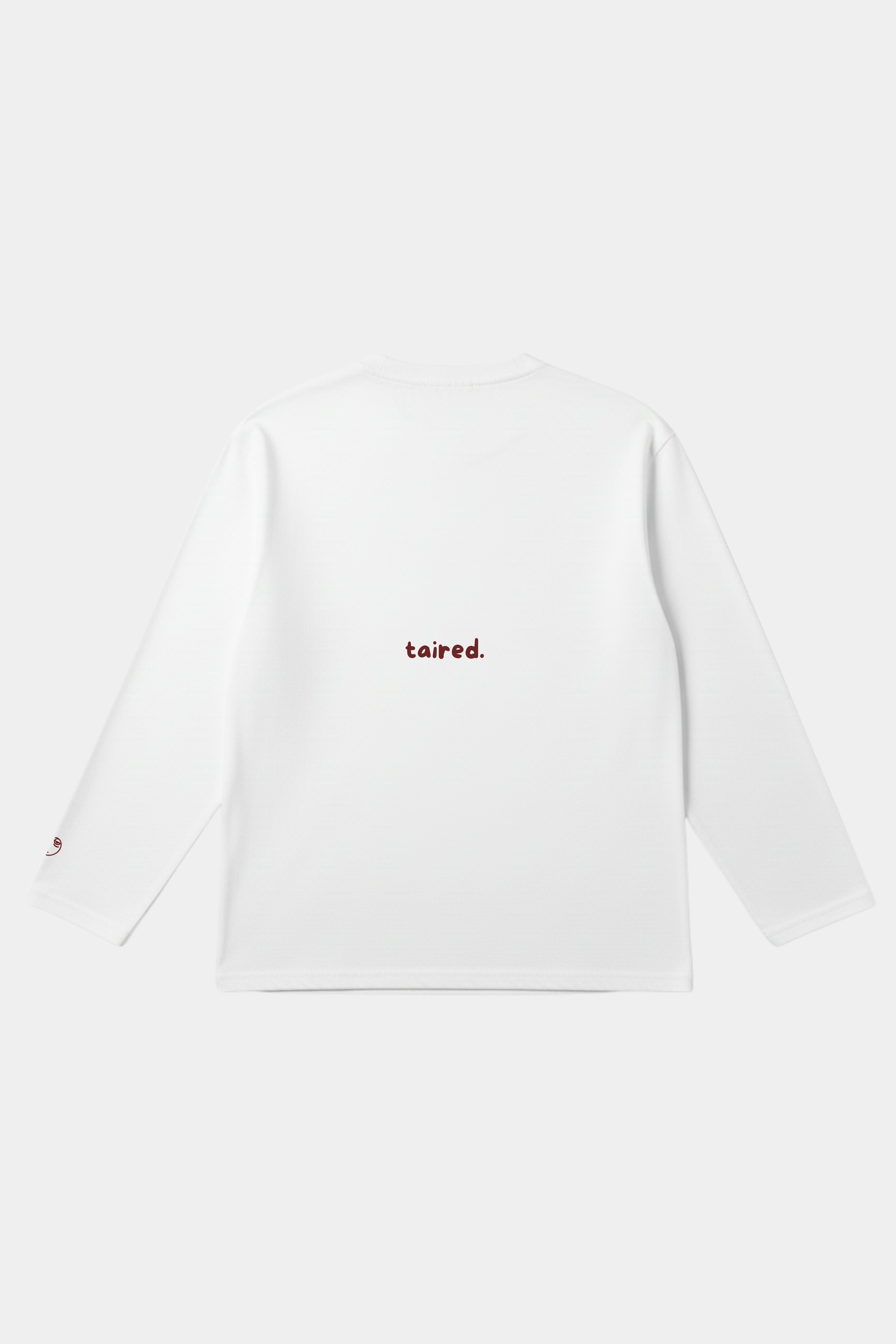 Longsleeve "In ritardo e controvoglia (anche a natale)"