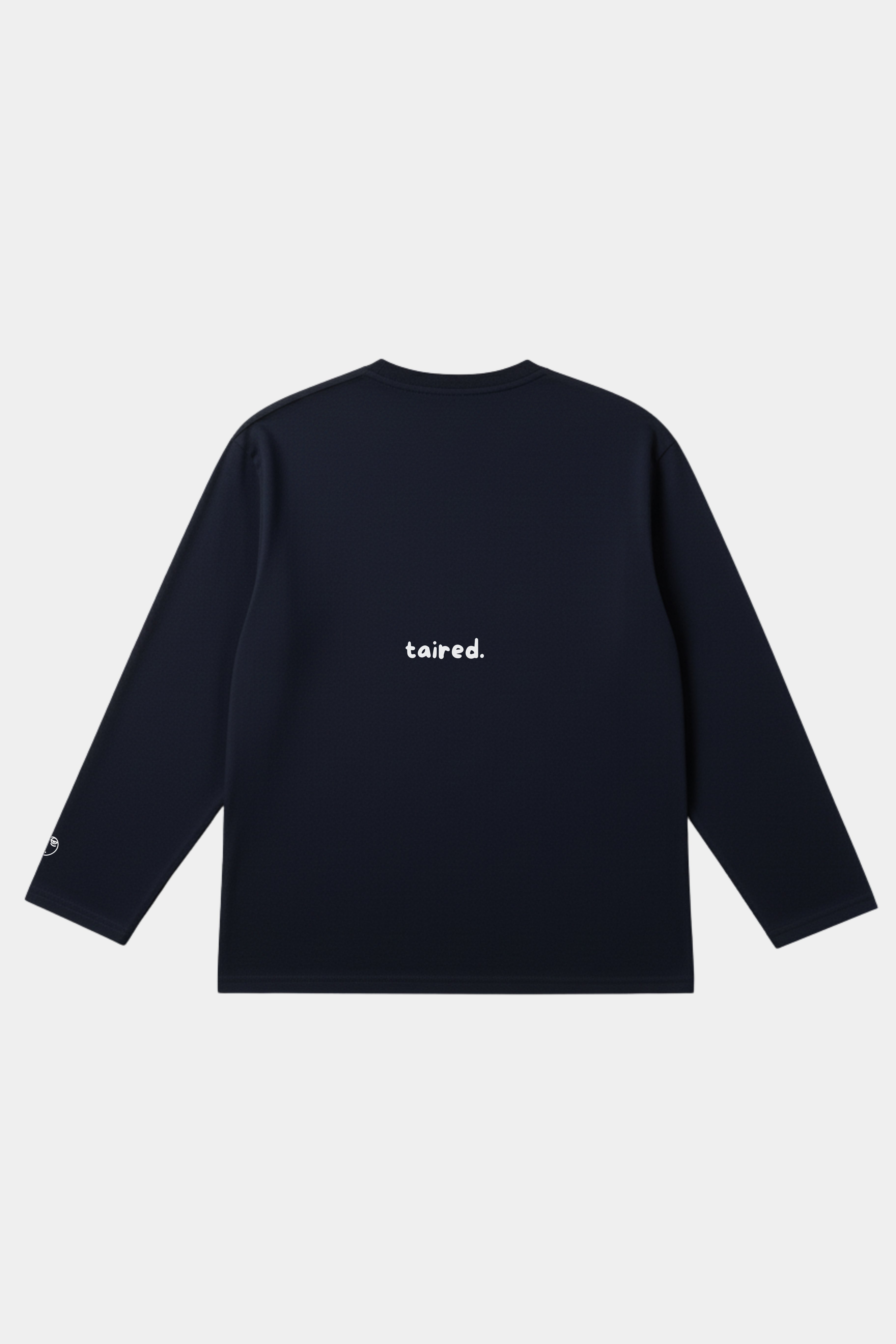 Longsleeve "In ritardo e controvoglia (anche a natale)"