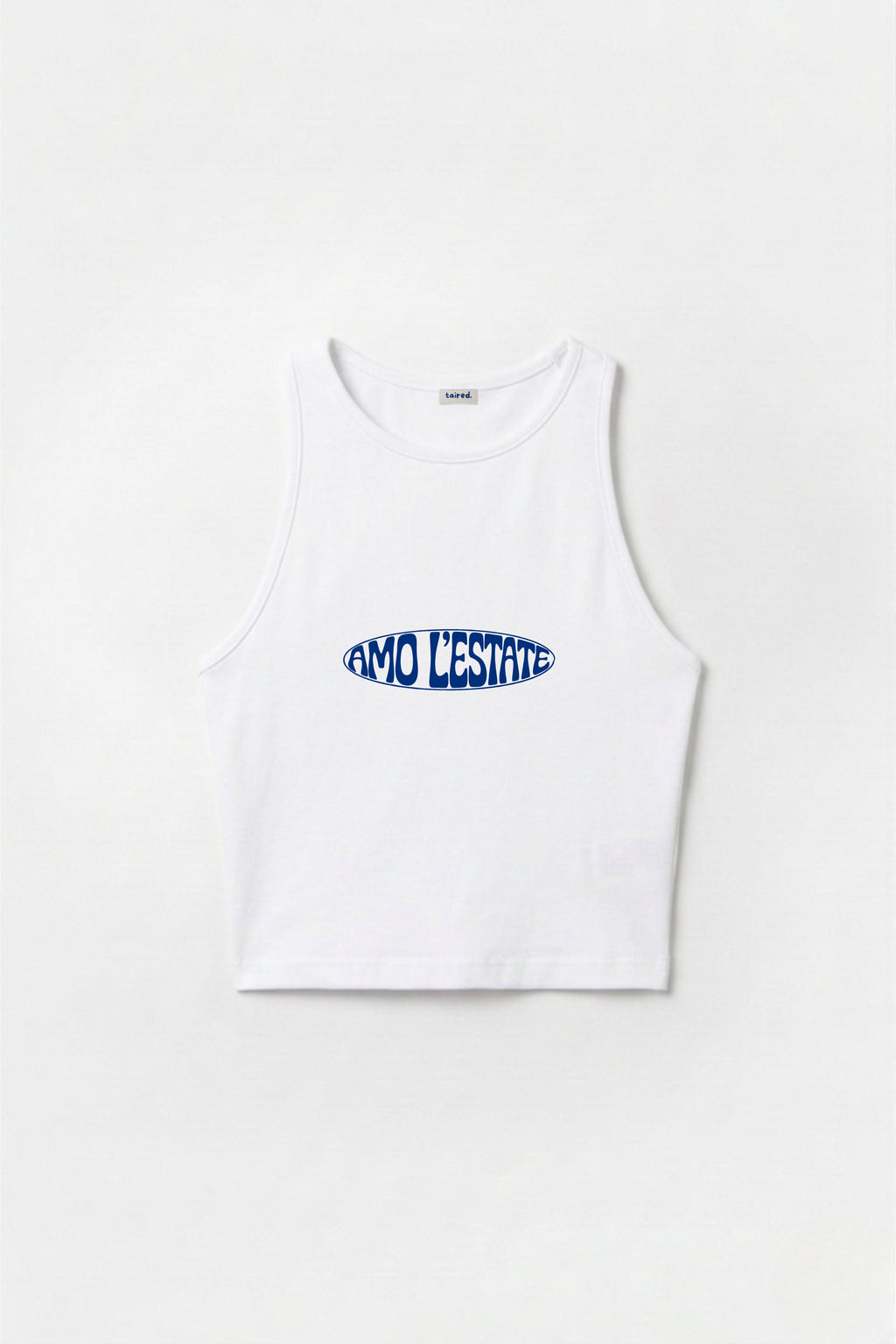 Crop Top "Amo l'estate, odio il caldo"