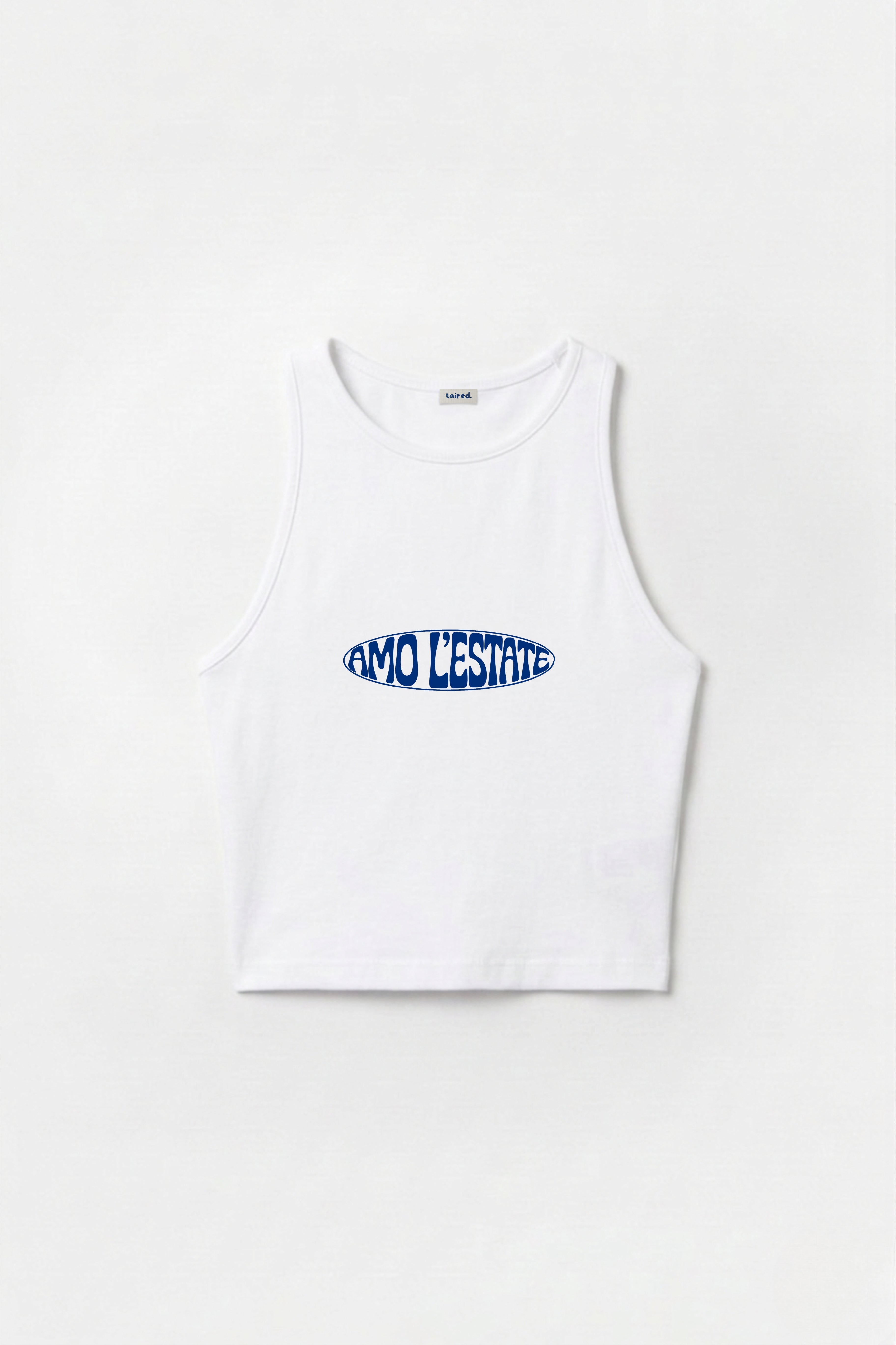 Crop Top "Amo l'estate, odio il caldo"