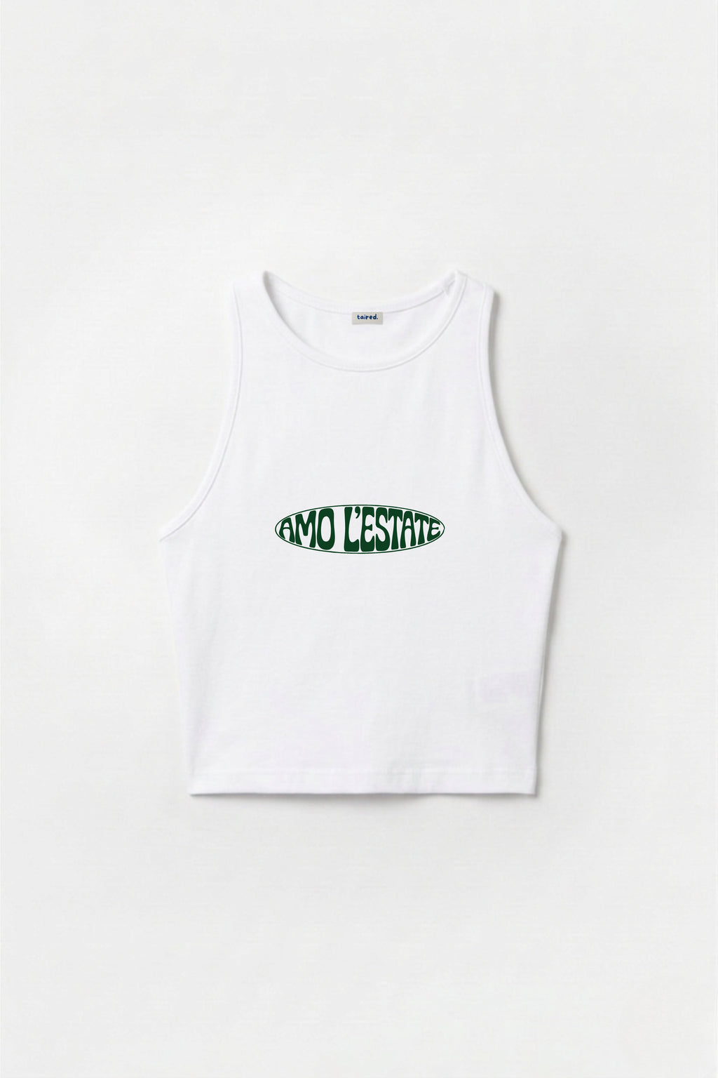 Crop Top "Amo l'estate, odio il caldo"
