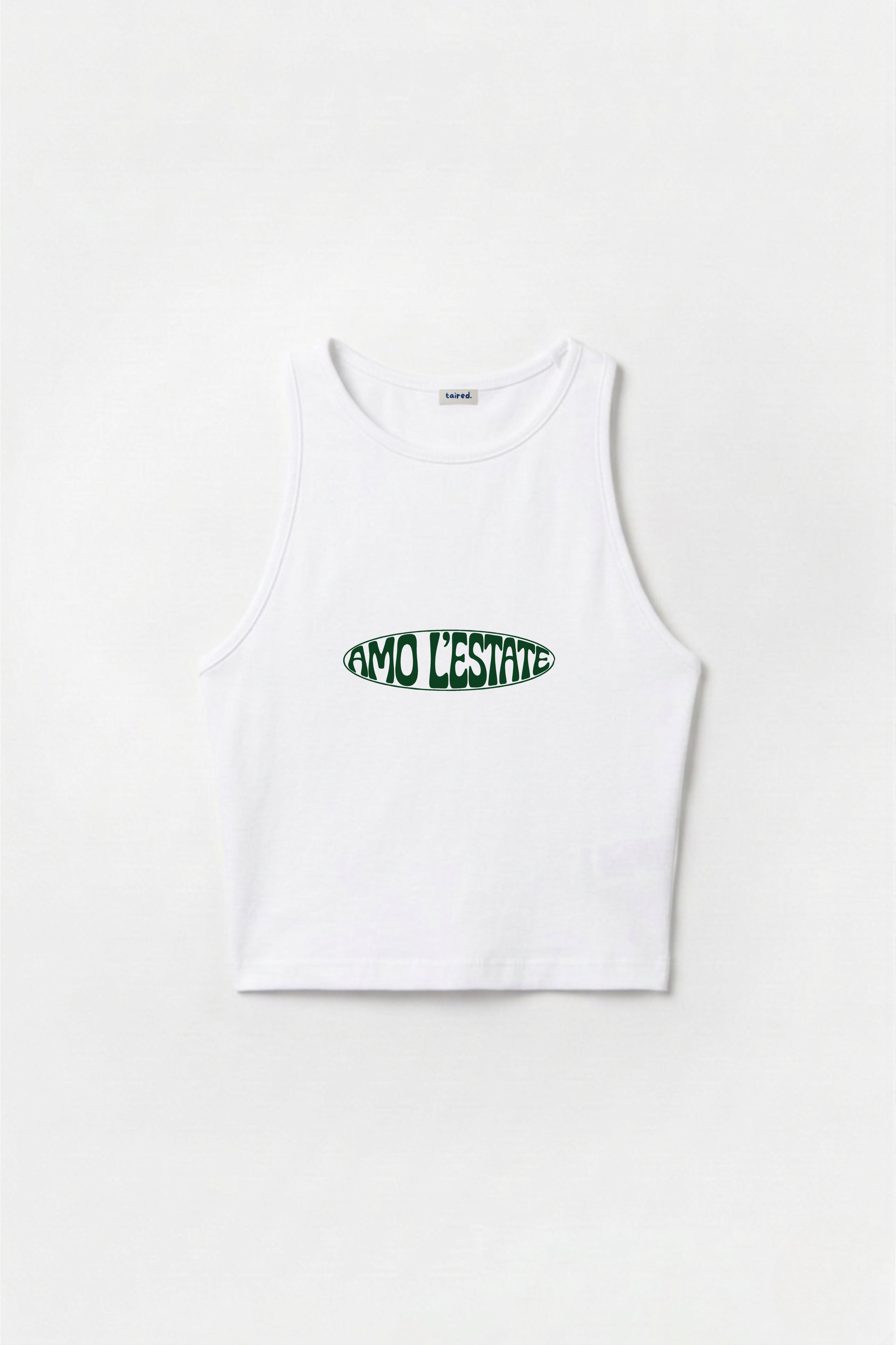 Crop Top "Amo l'estate, odio il caldo"