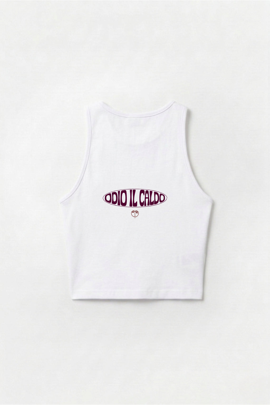 Crop Top "Amo l'estate, odio il caldo"