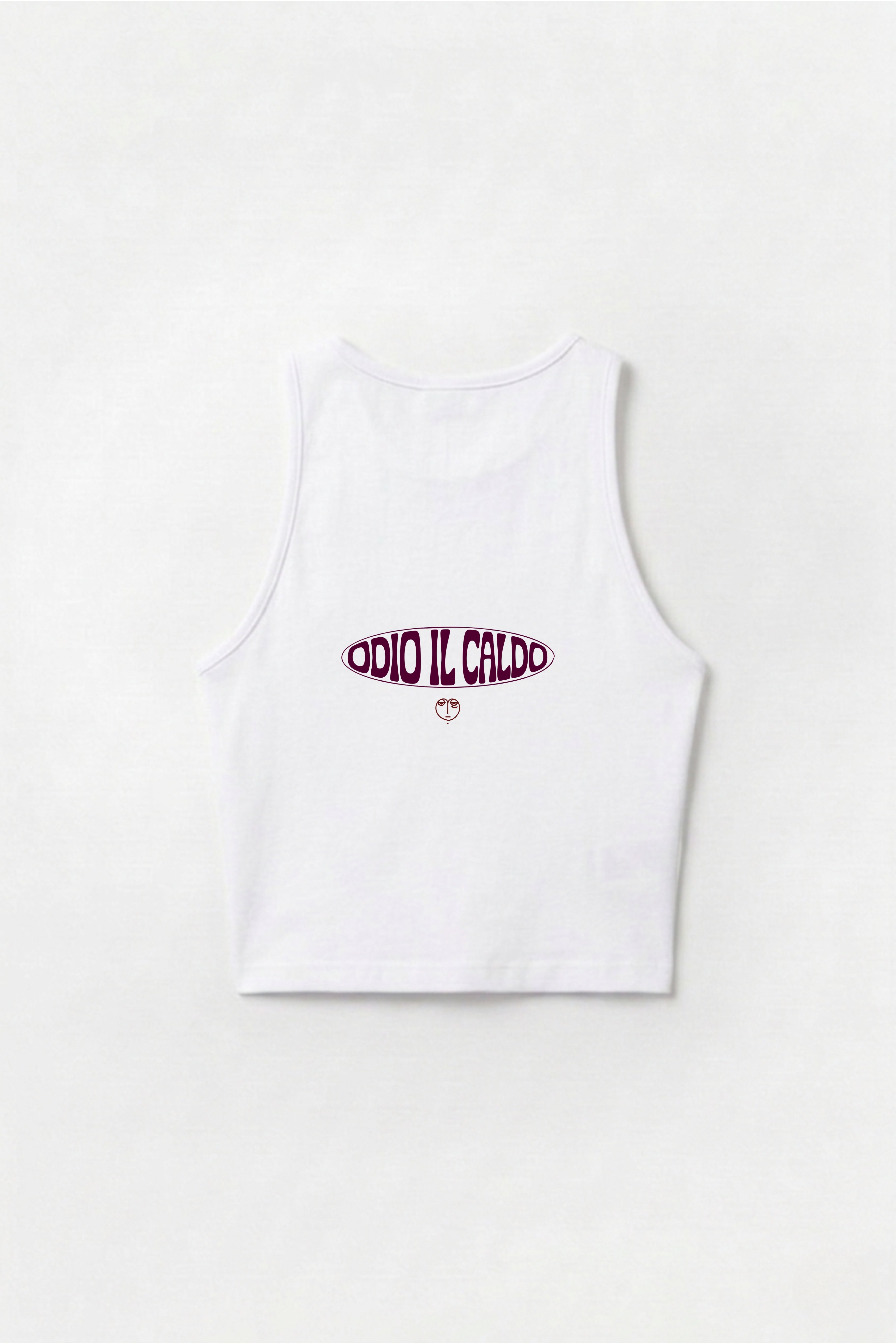Crop Top "Amo l'estate, odio il caldo"