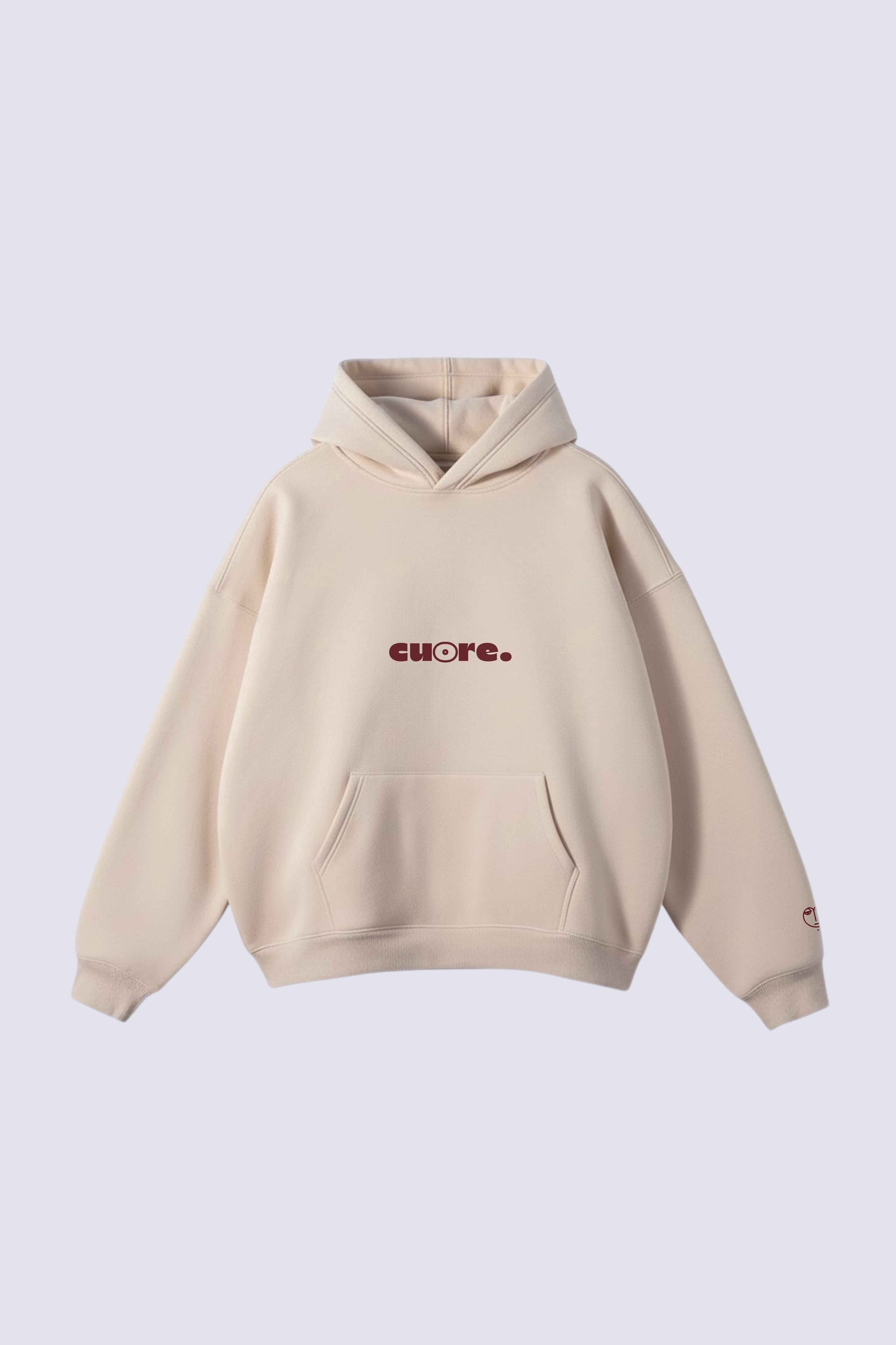 Hoodie "Ti ho portato il mio cuore"