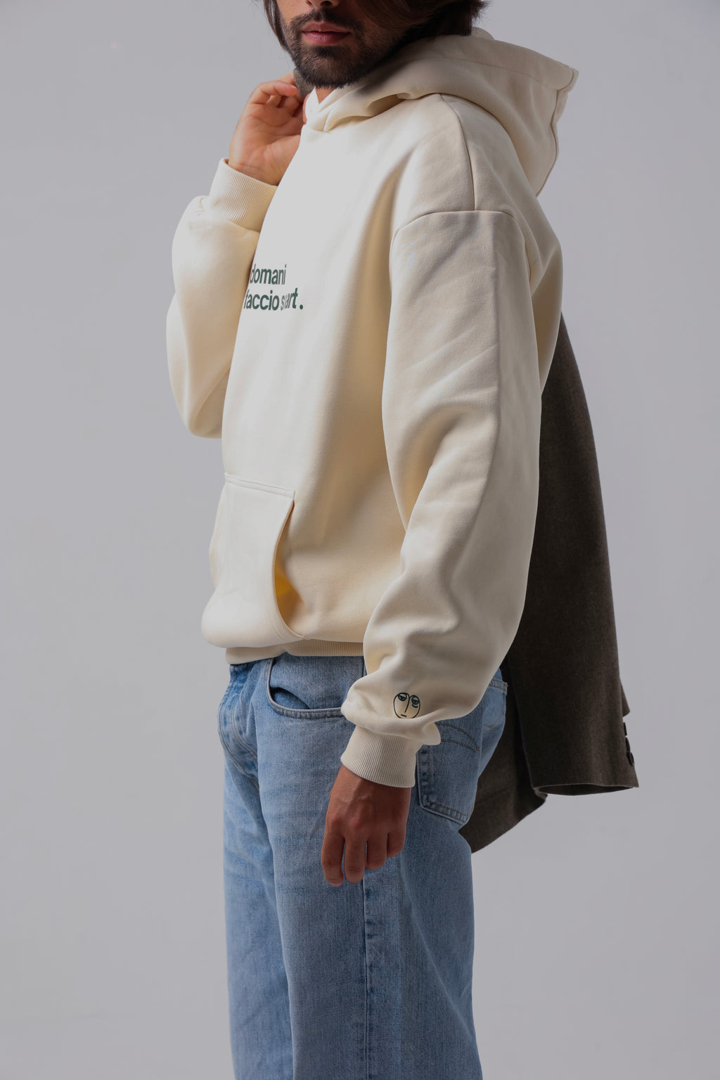 Hoodie "Domani faccio smart"