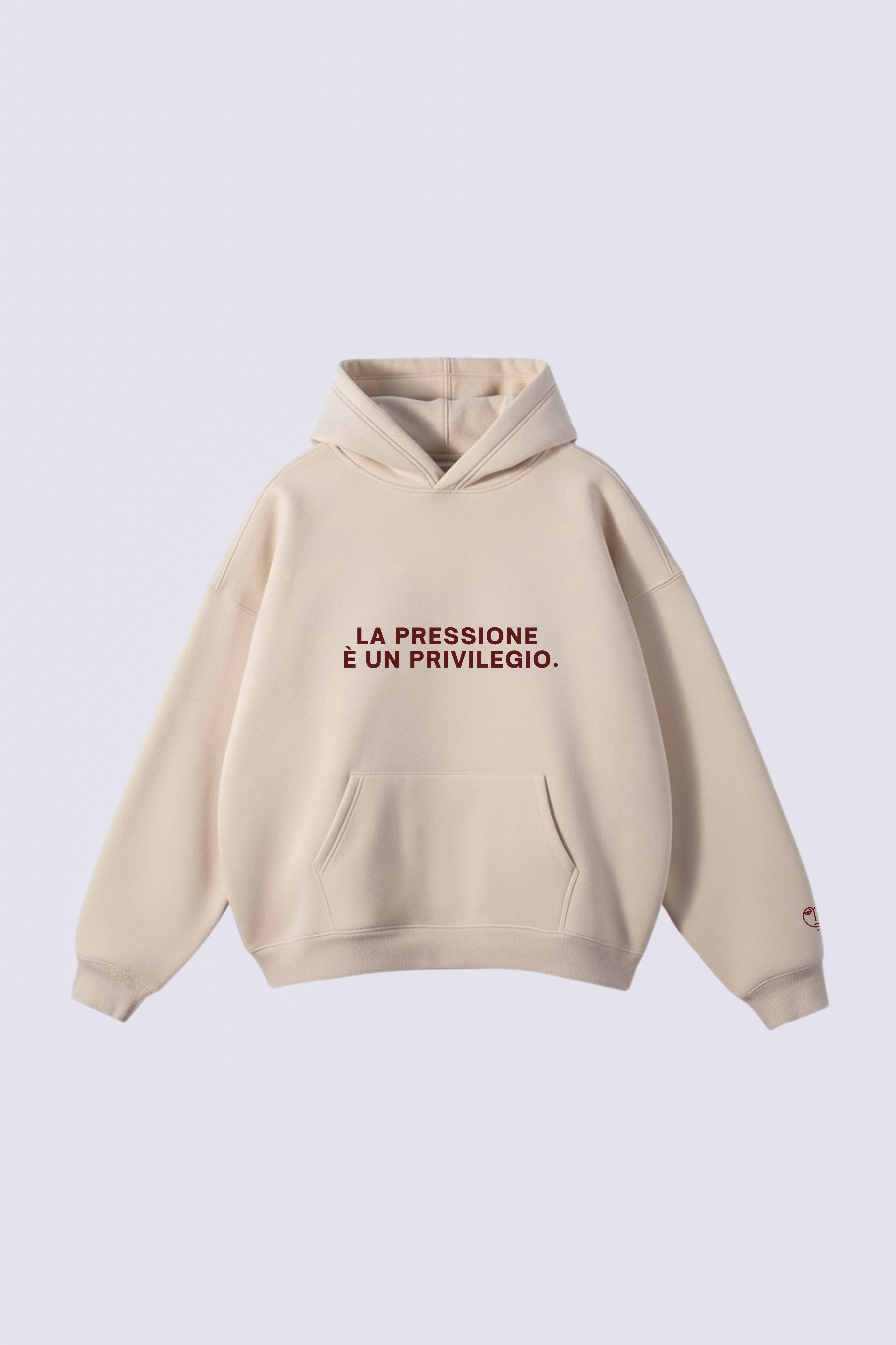 Hoodie "La pressione è un privilegio"