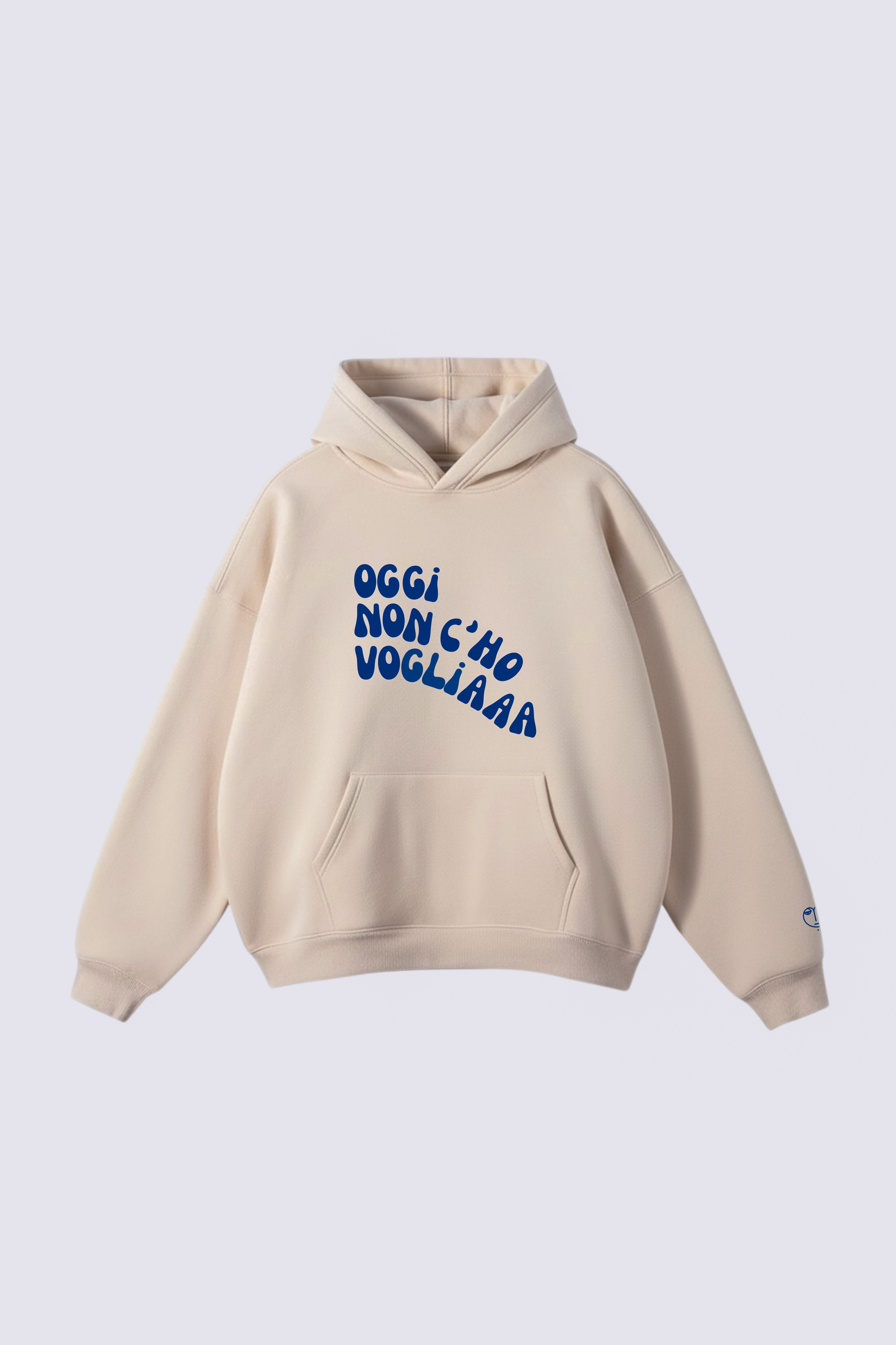 Hoodie "Oggi non c'ho voglia"