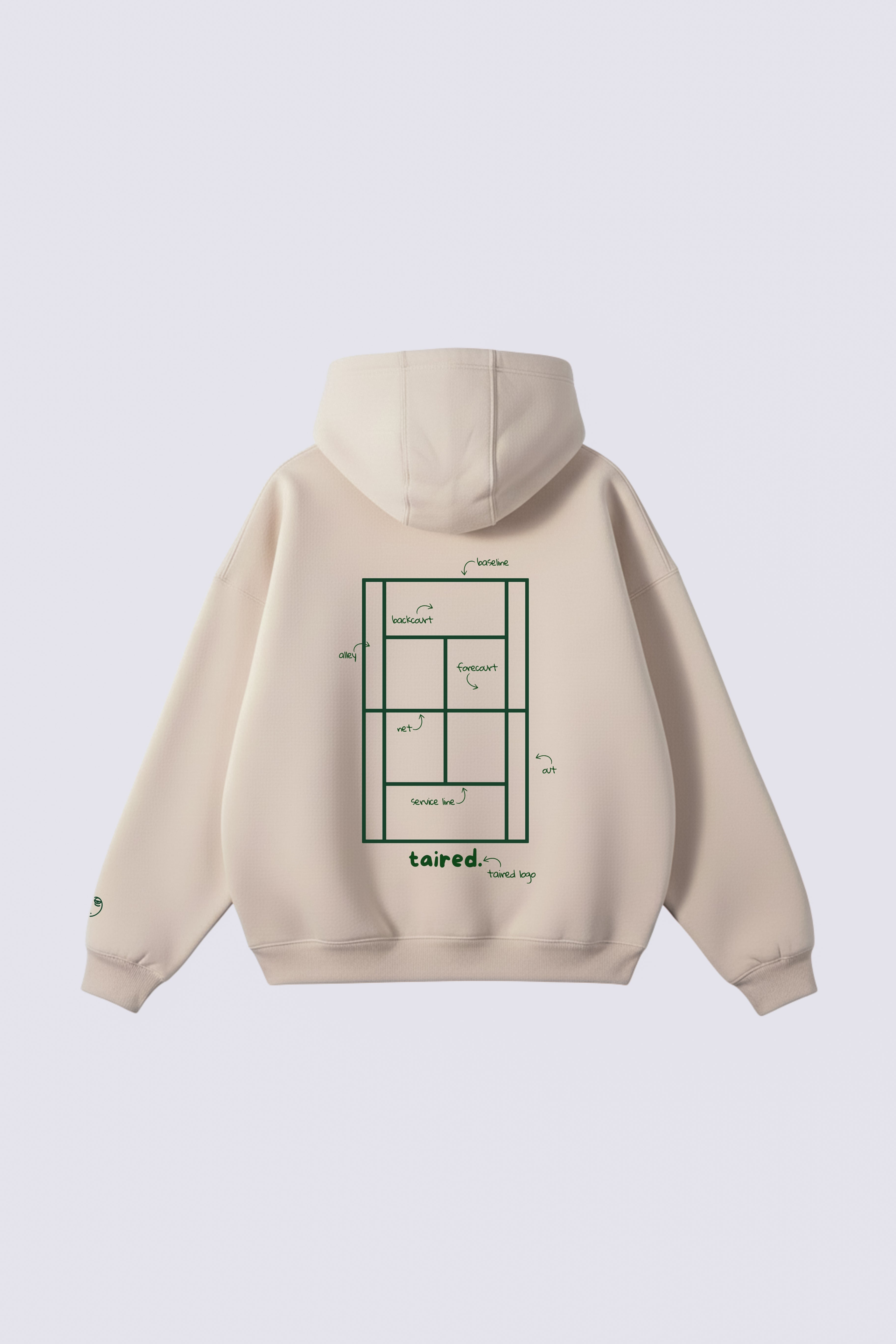 Hoodie "No trips for cats"