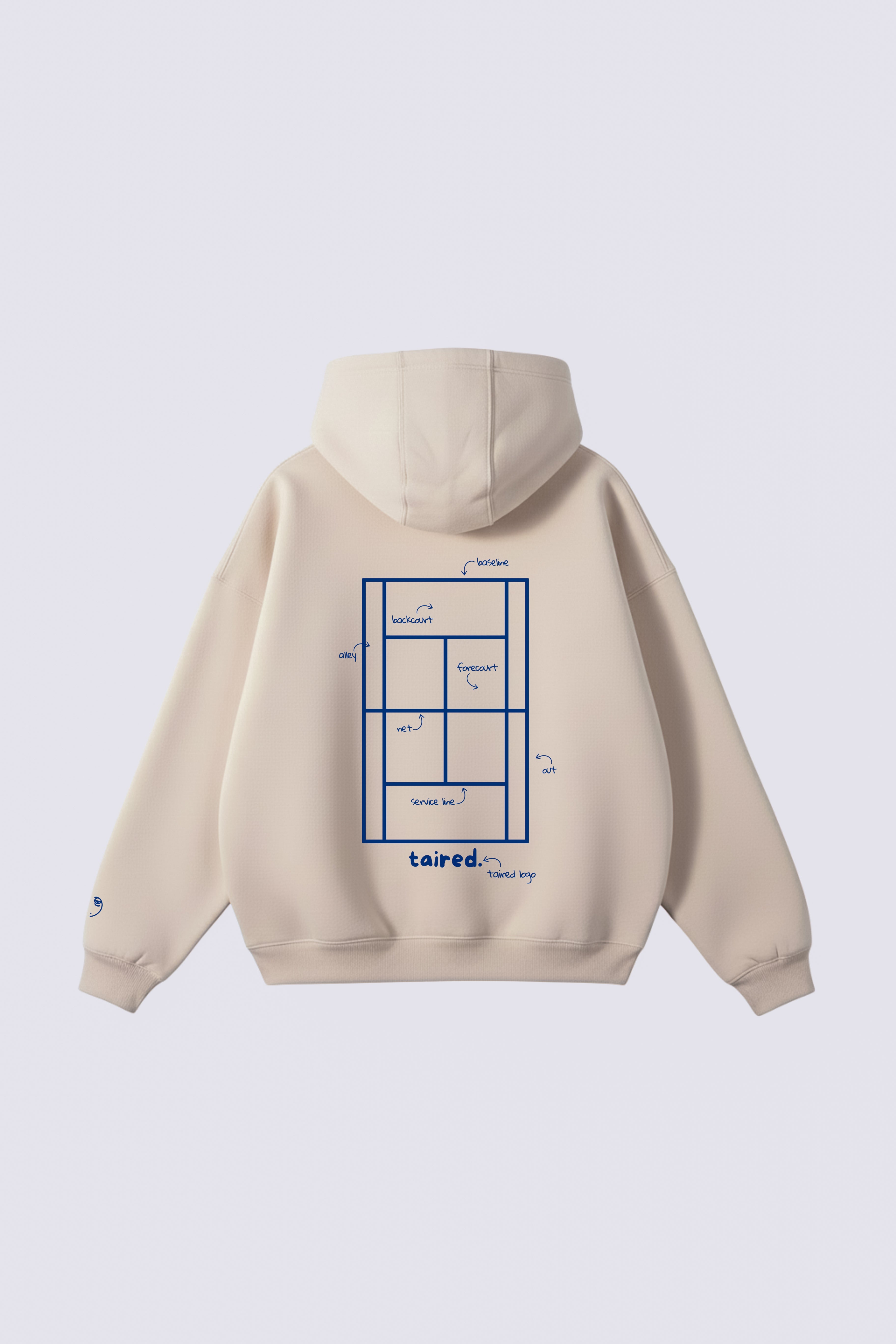 Hoodie "No trips for cats"