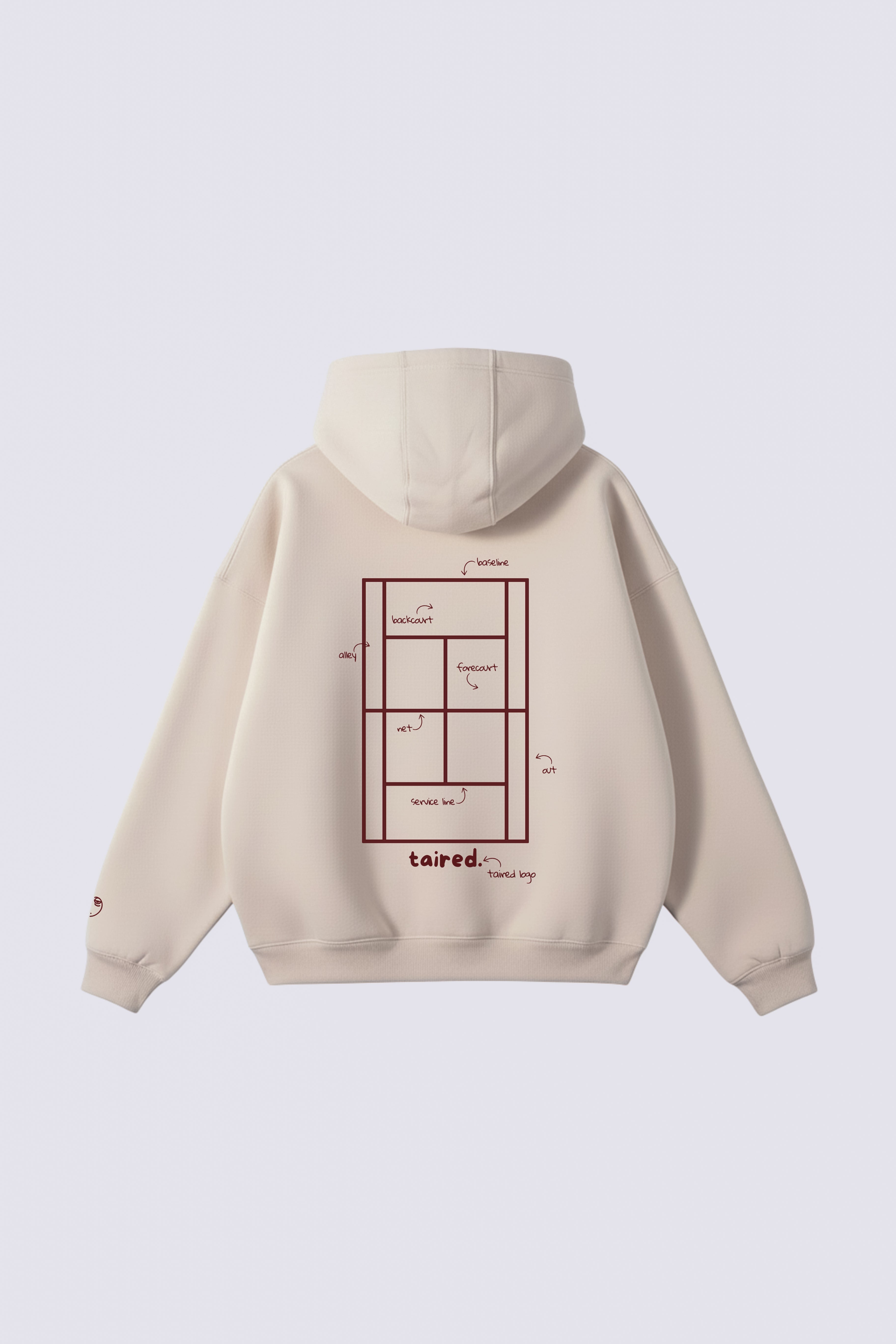 Hoodie "No trips for cats"