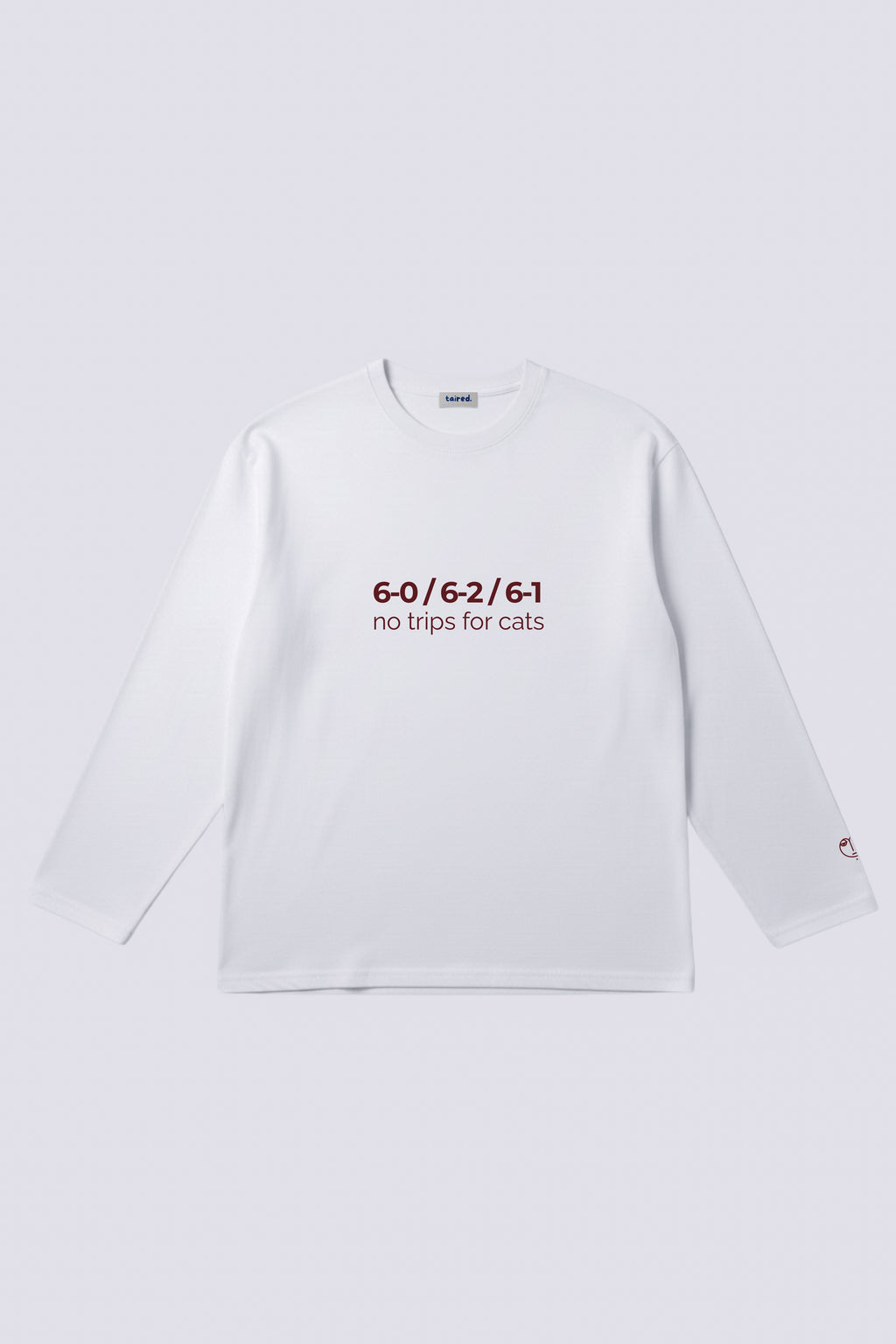 Longsleeve "No trips for cats"