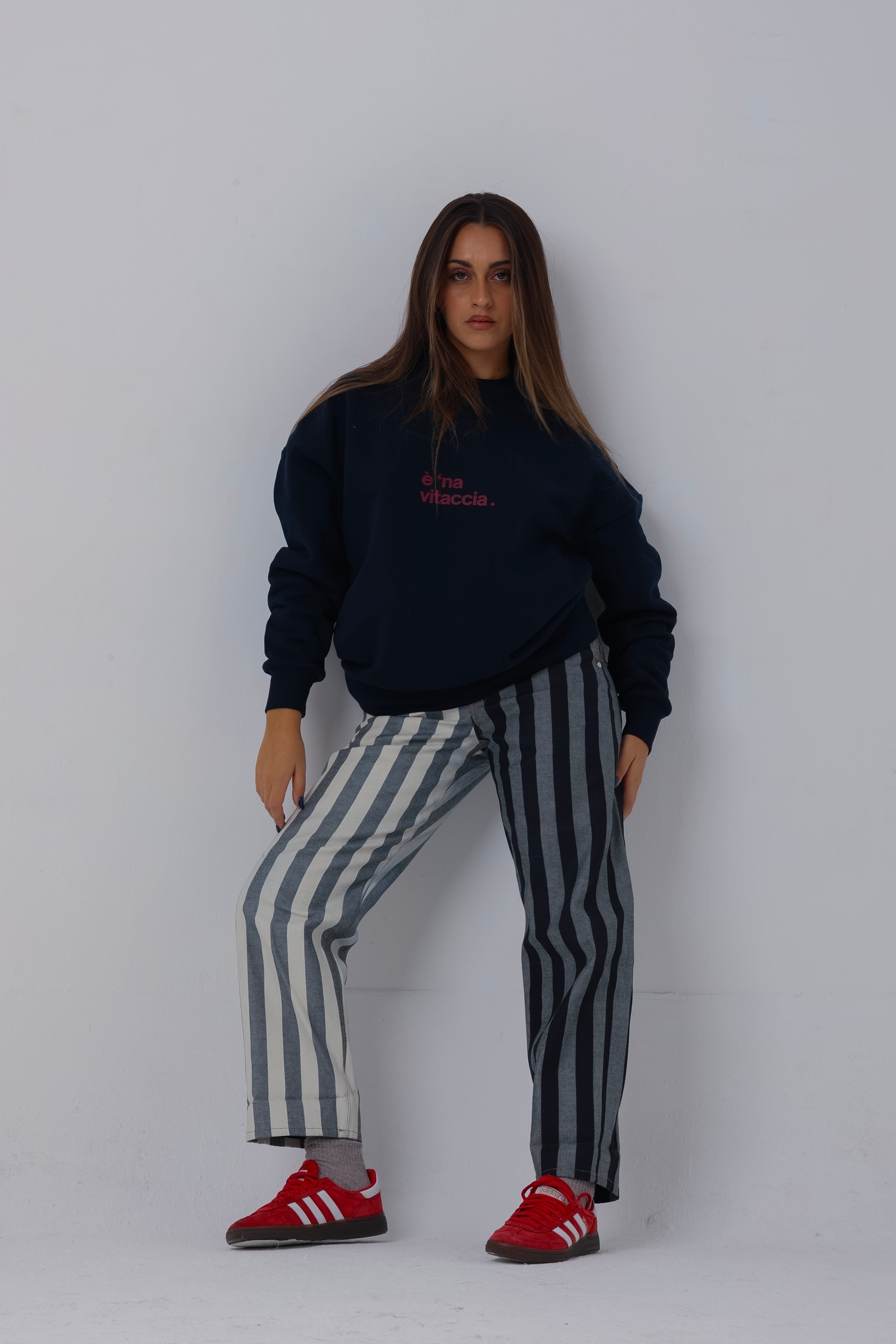 Sweatshirt "È na vitaccia"