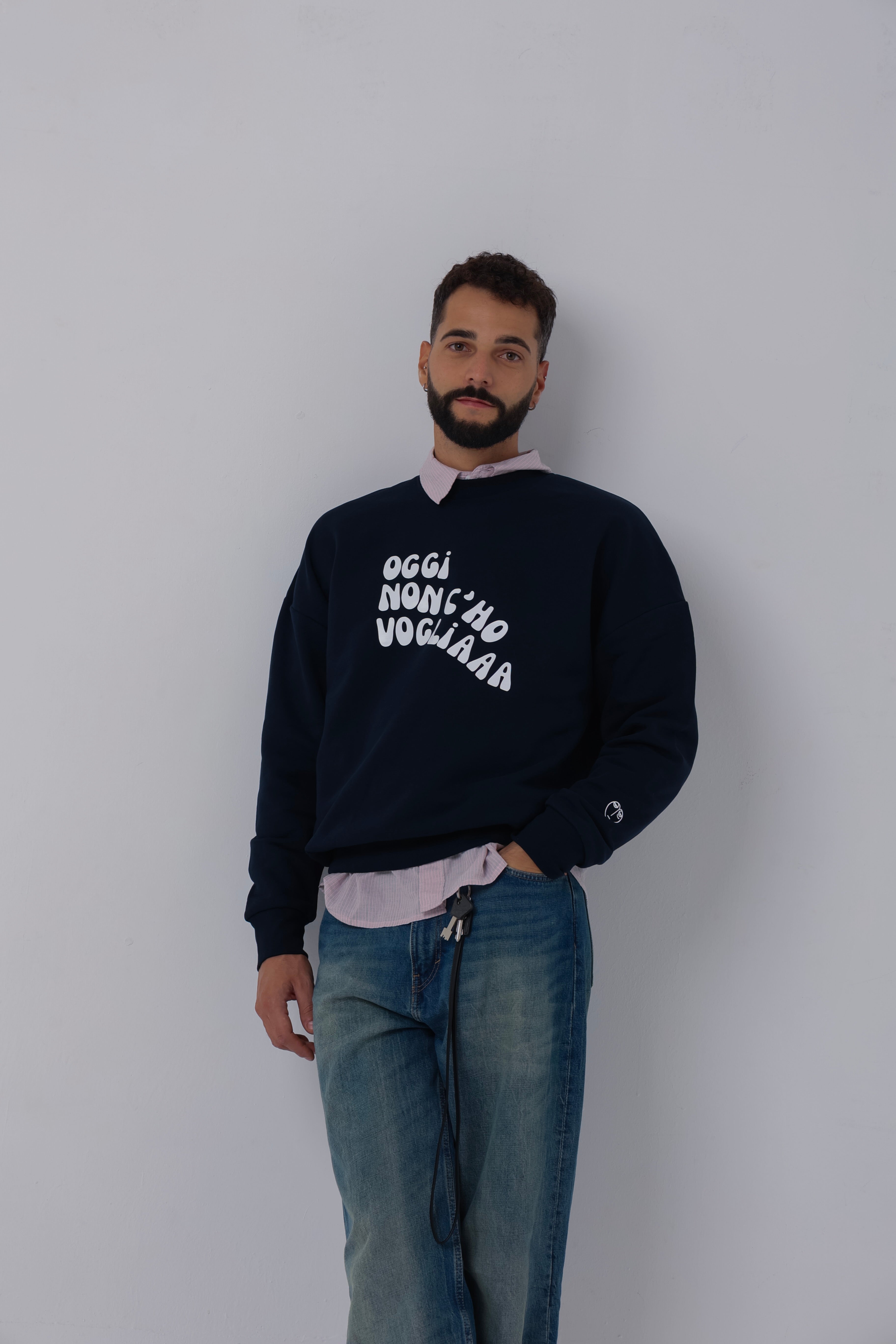 Sweatshirt "Oggi non c'ho voglia"