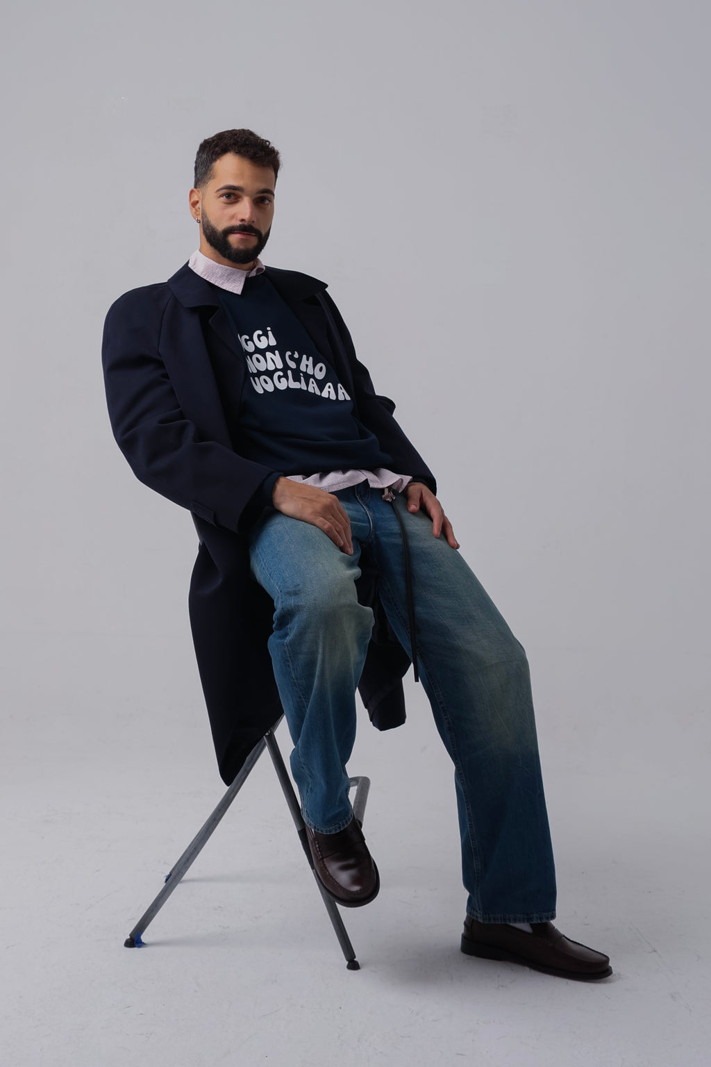 Sweatshirt "Oggi non c'ho voglia"