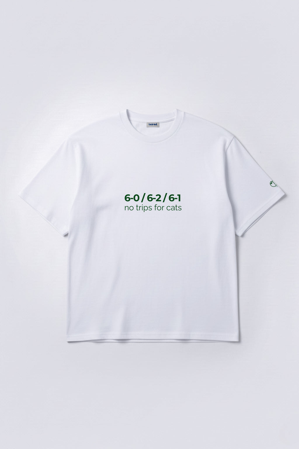 T-shirt "No trips for cats"