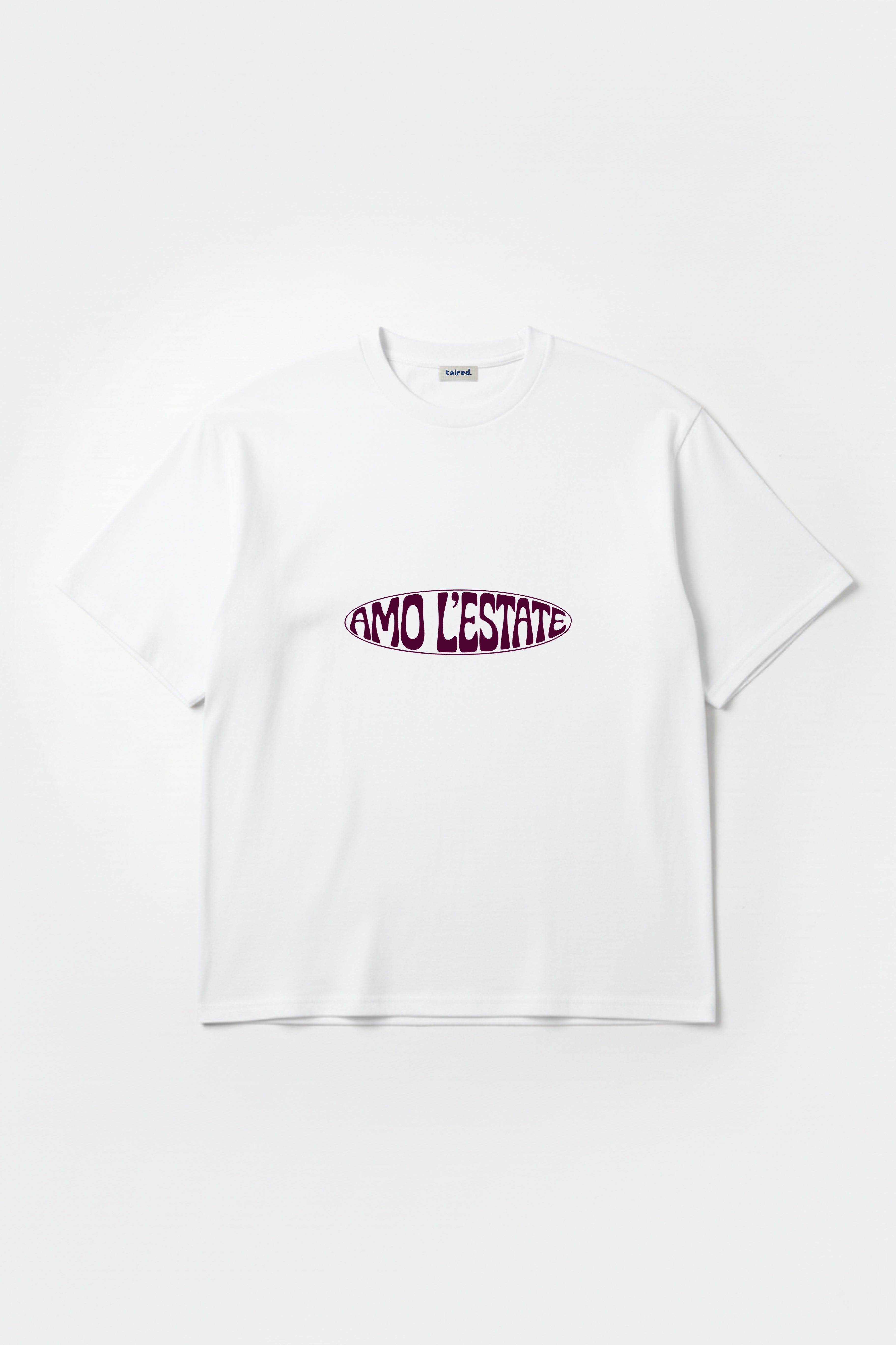 T-shirt "Amo l'estate, odio il caldo"