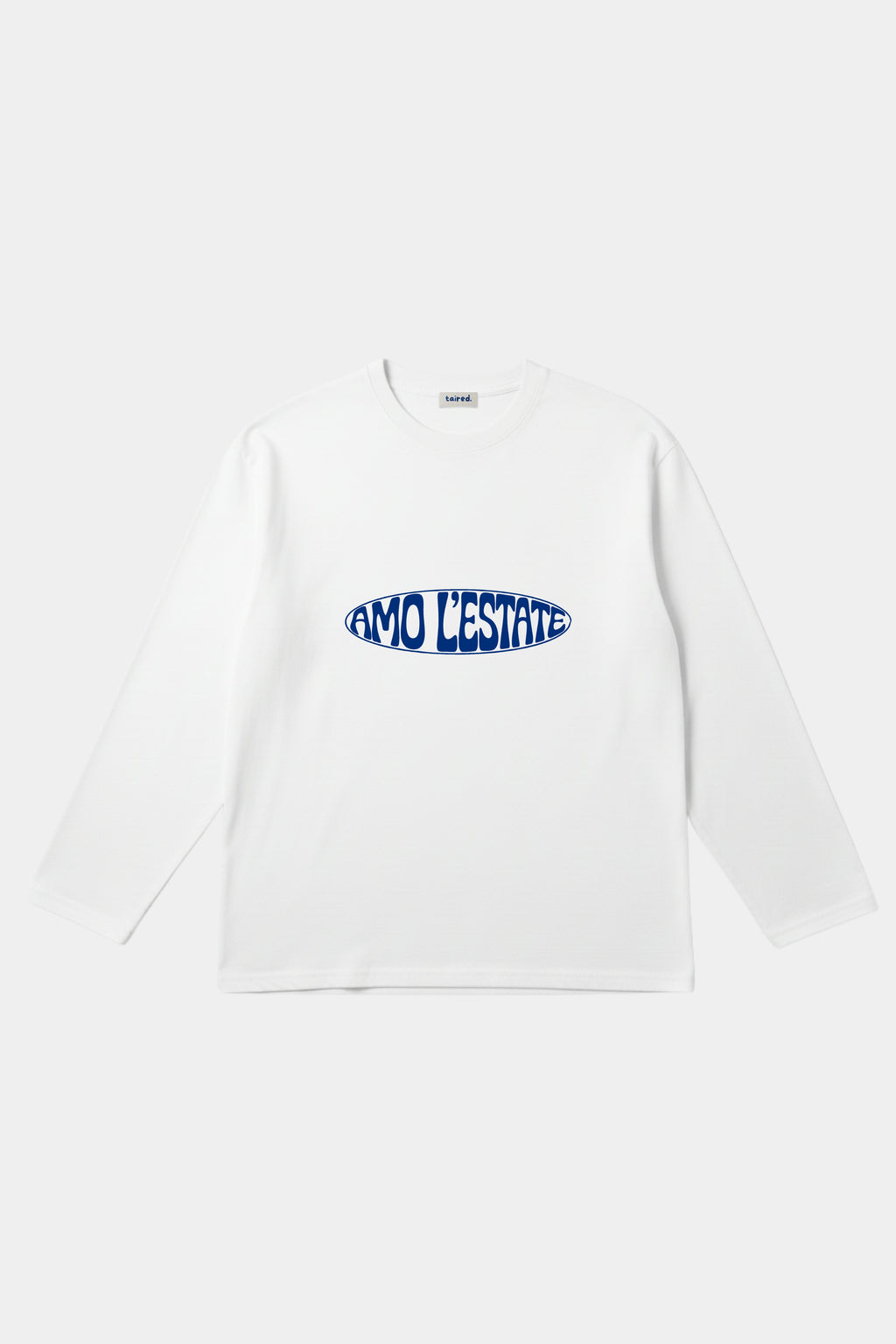 Longsleeve "Amo l'estate, odio il caldo"