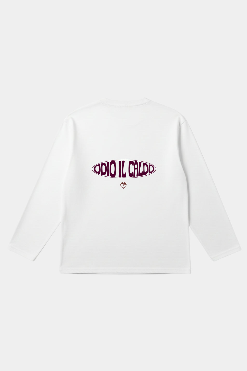 Longsleeve "Amo l'estate, odio il caldo"