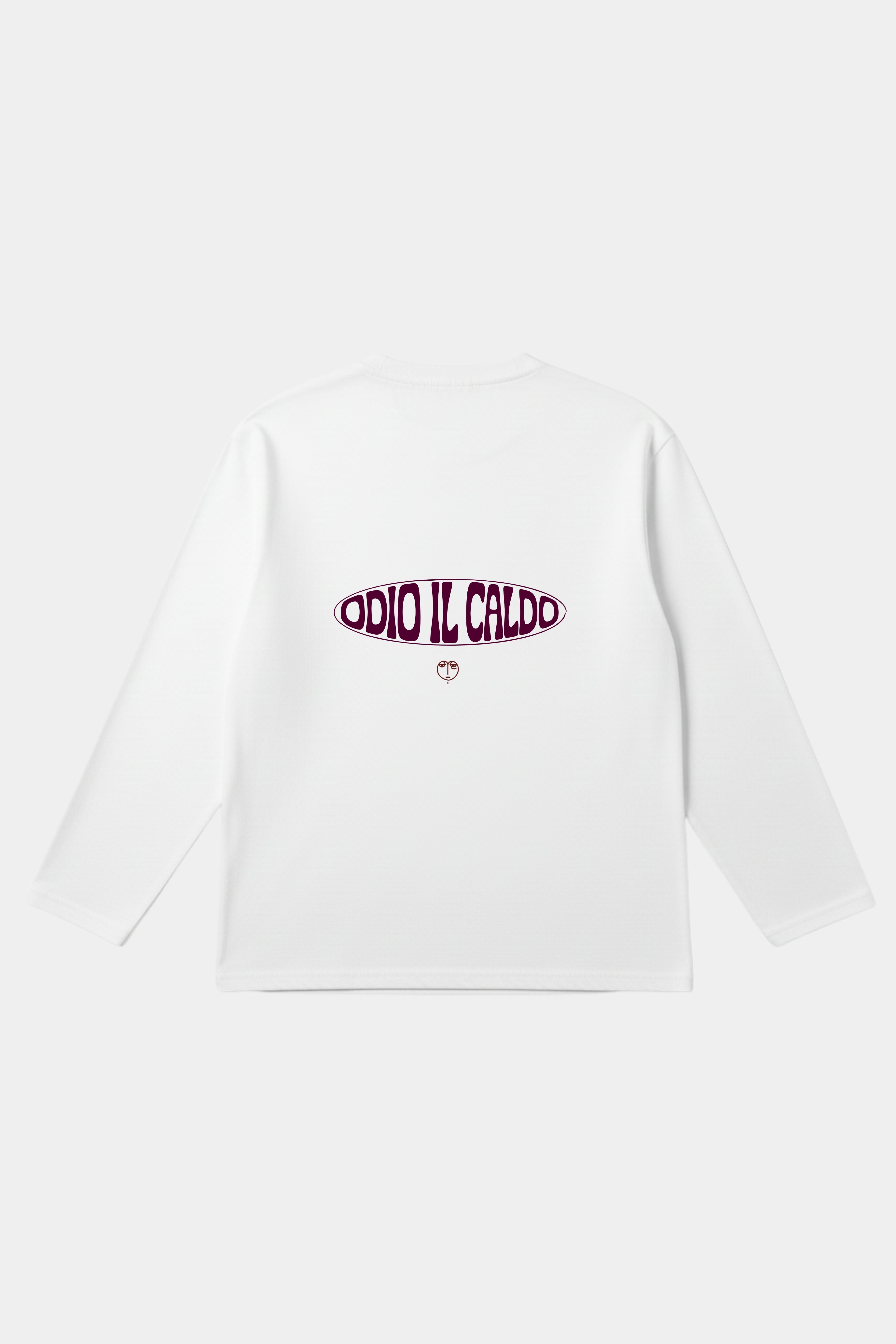 Longsleeve "Amo l'estate, odio il caldo"
