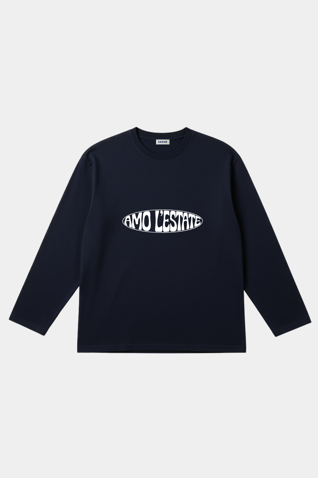 Longsleeve "Amo l'estate, odio il caldo"