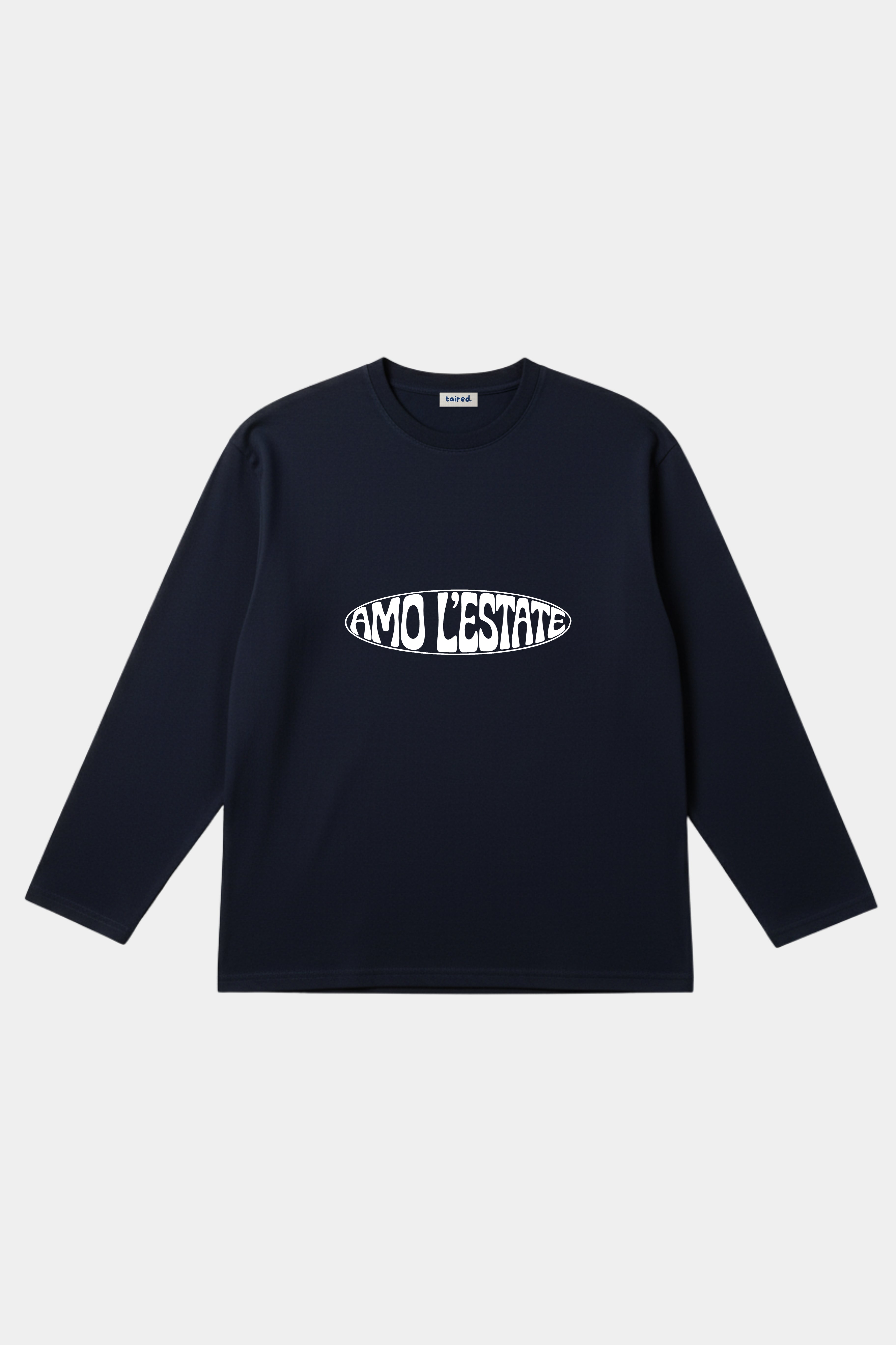 Longsleeve "Amo l'estate, odio il caldo"