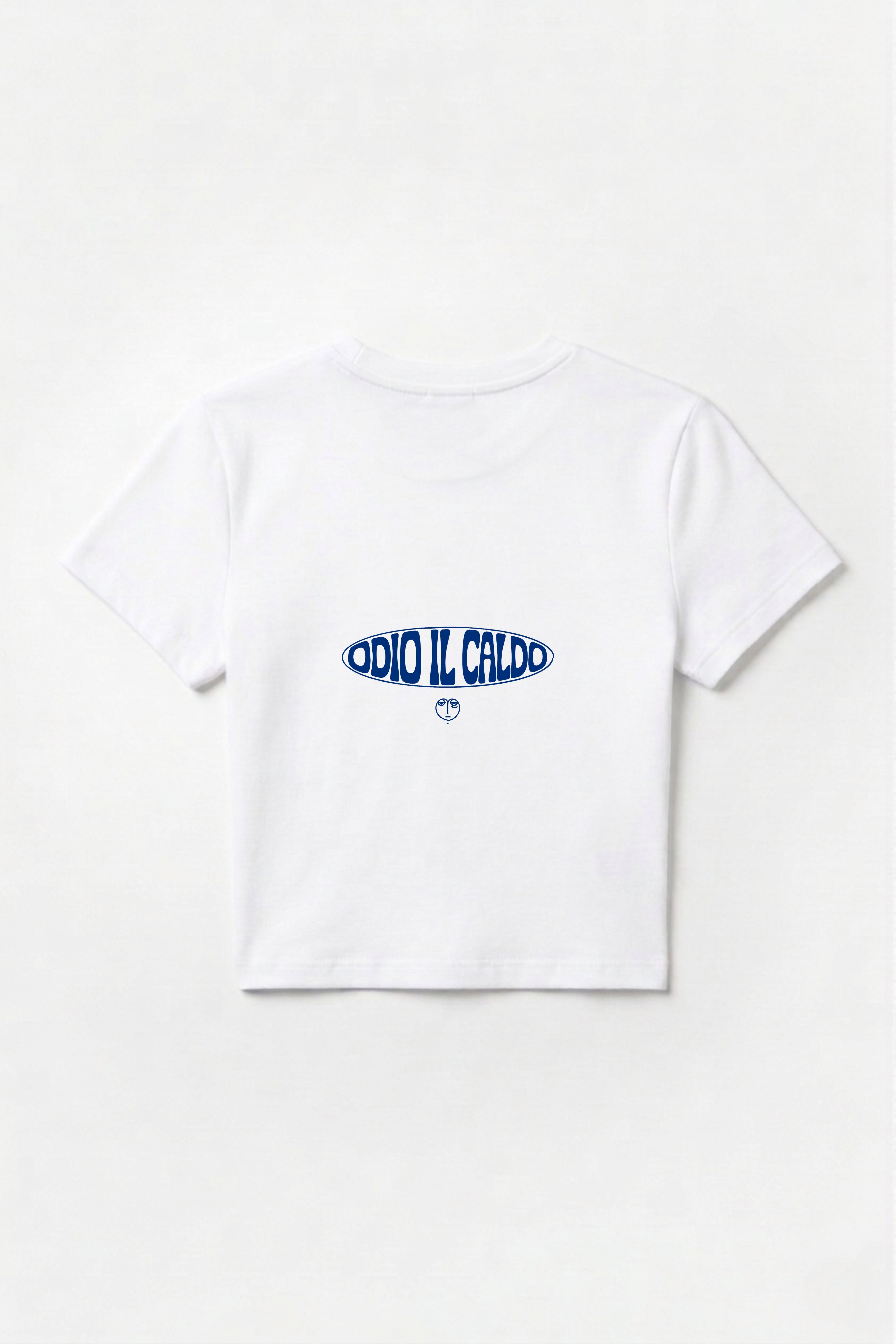 Baby Tee "Amo l'estate, odio il caldo"