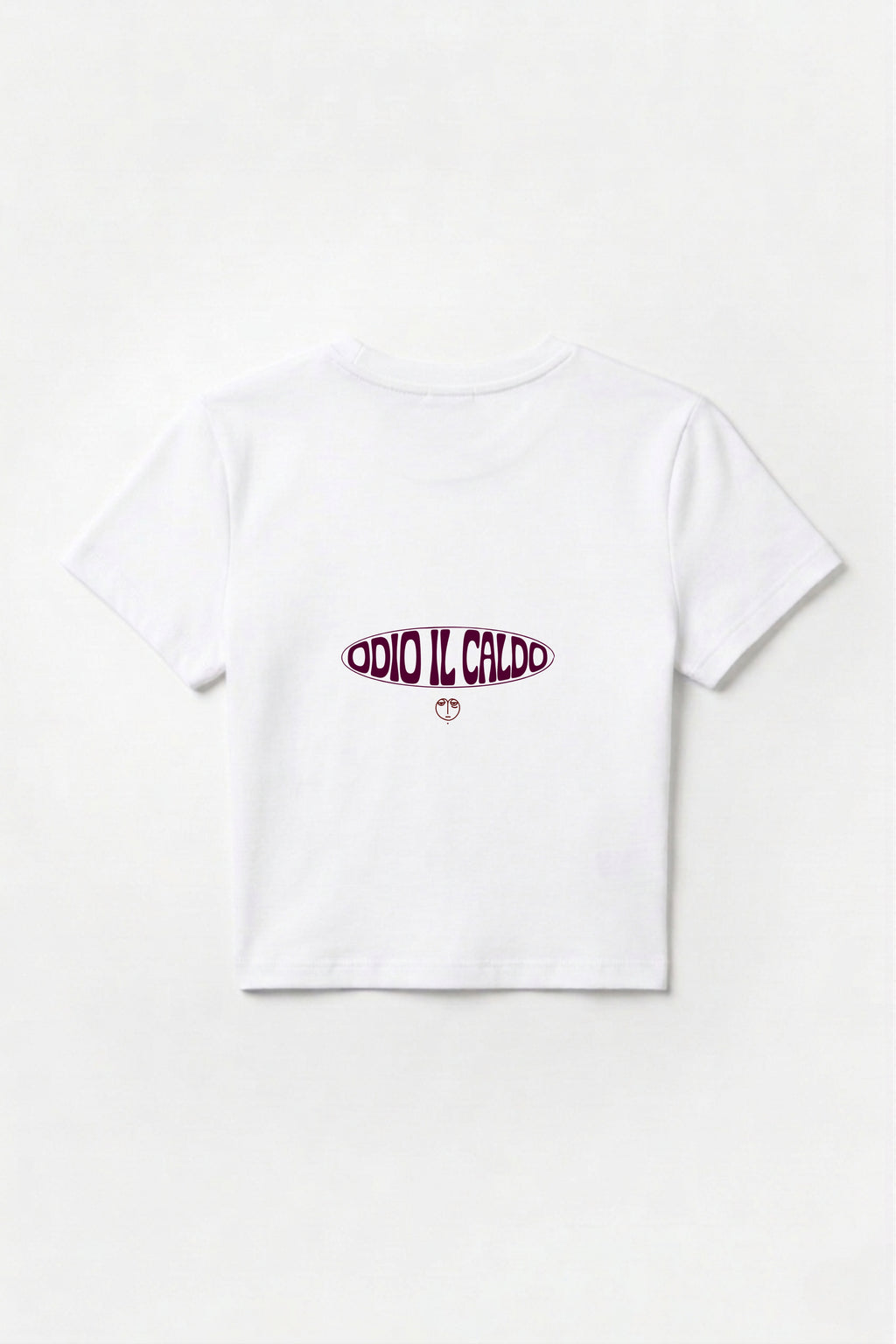 Baby Tee "Amo l'estate, odio il caldo"