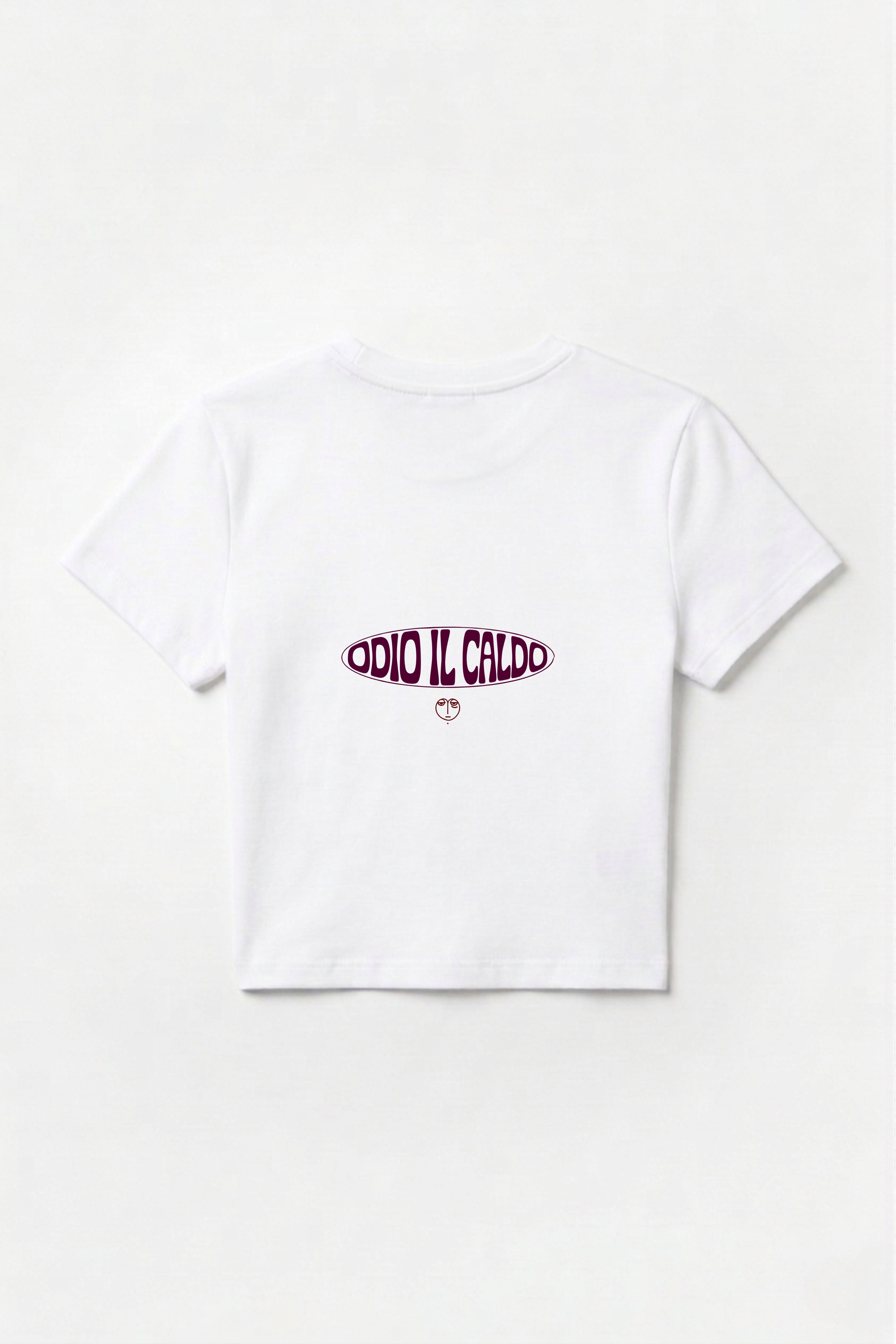 Baby Tee "Amo l'estate, odio il caldo"