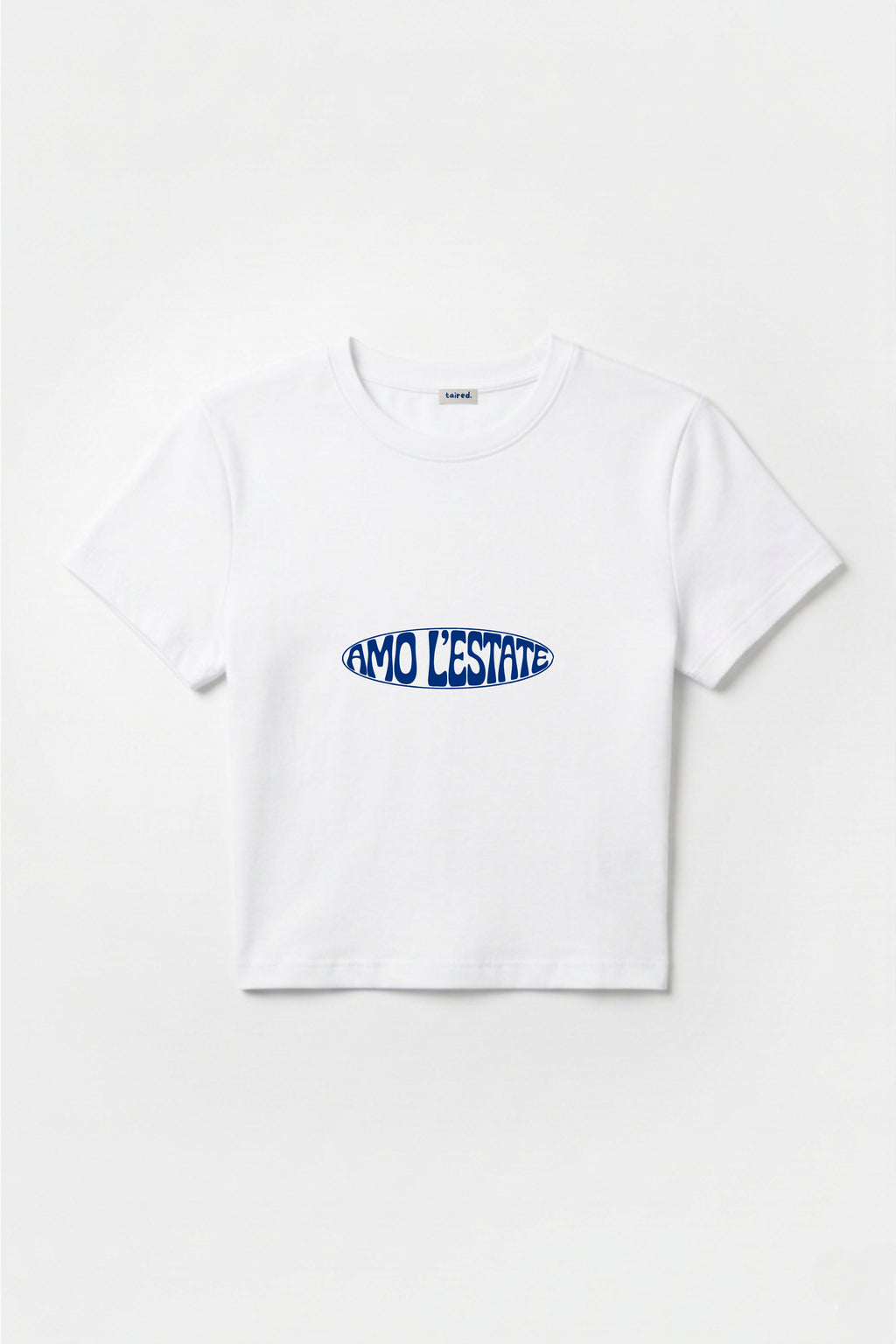 Baby Tee "Amo l'estate, odio il caldo"