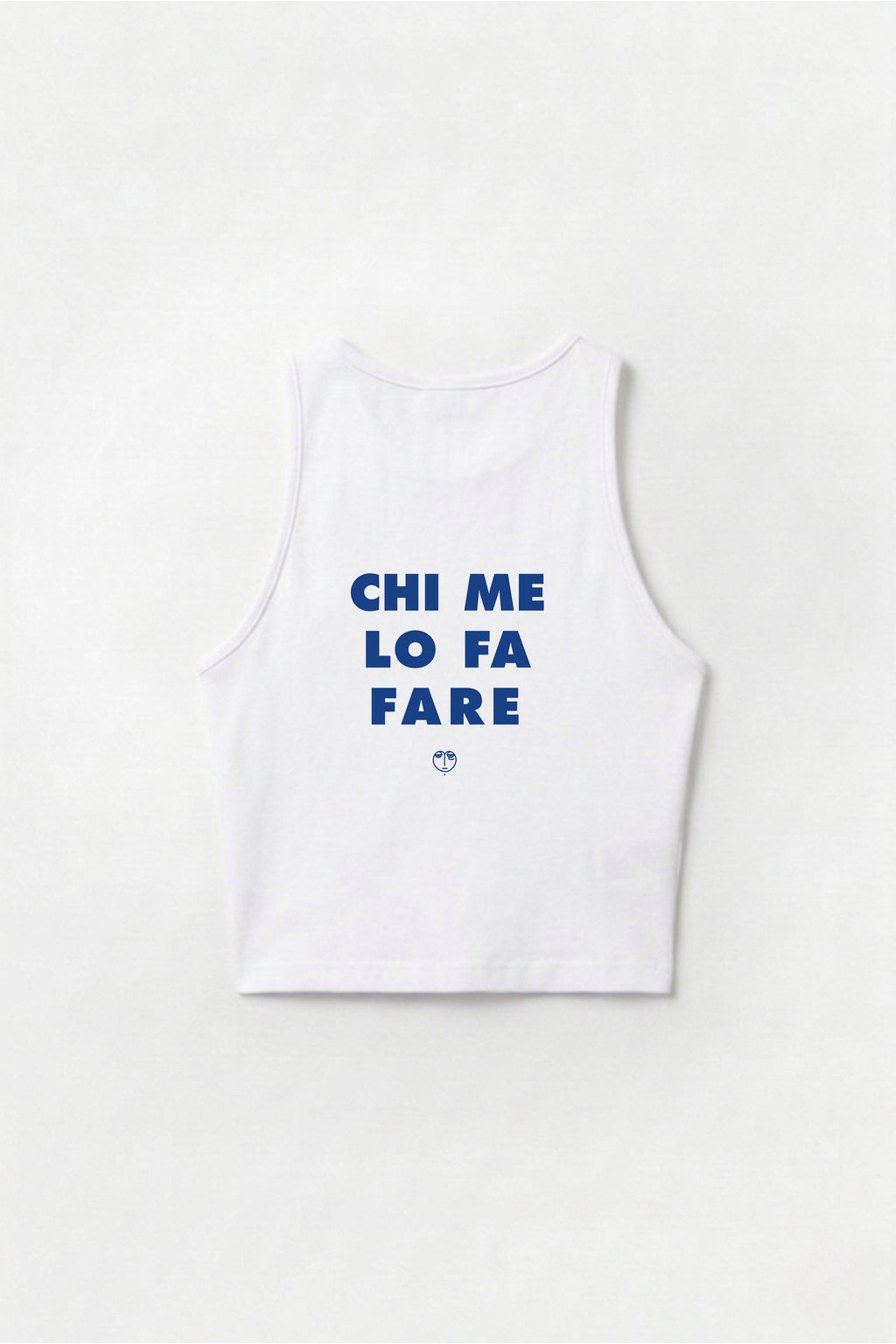 Crop Top "Chi me lo fa fare"