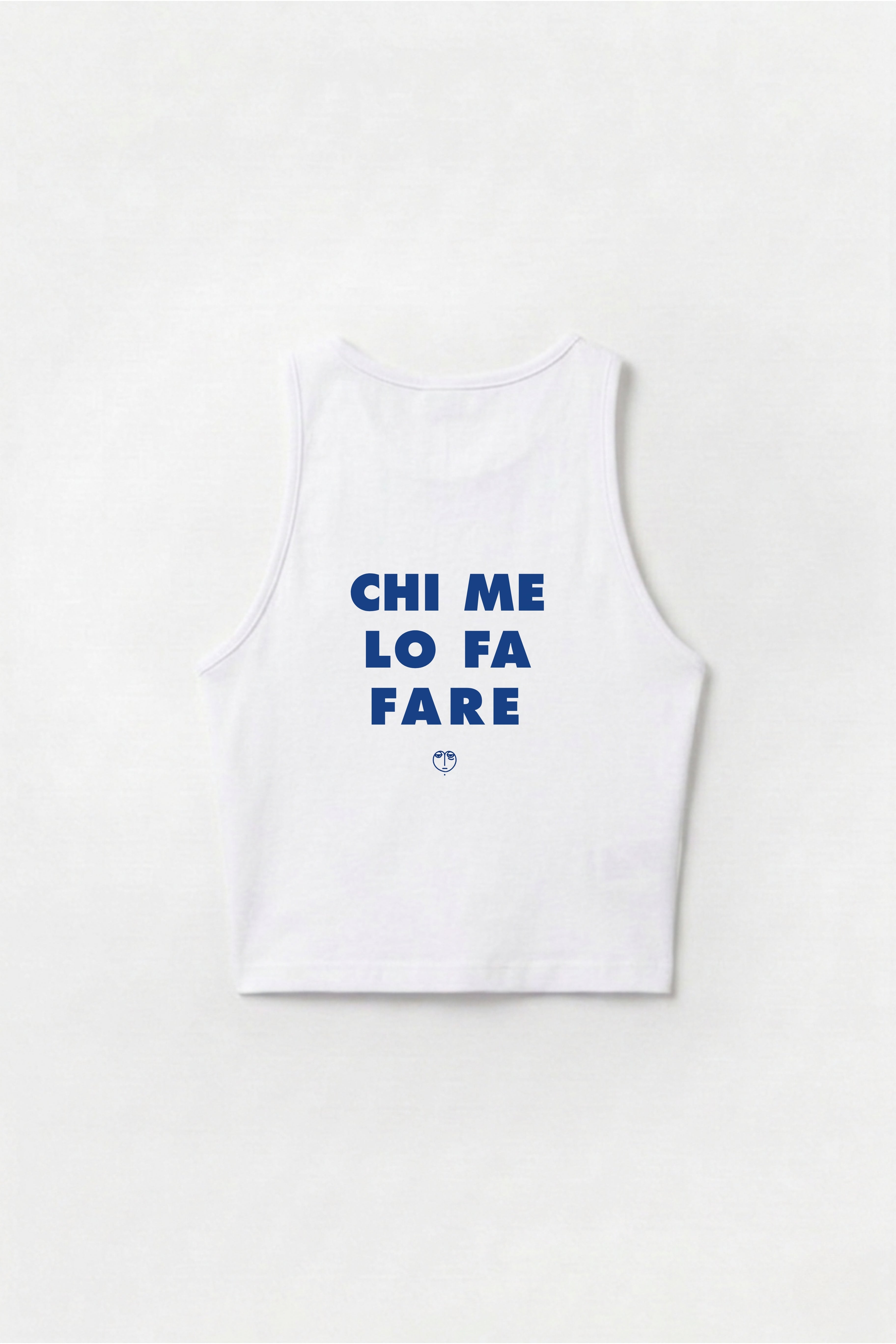 Crop Top "Chi me lo fa fare"