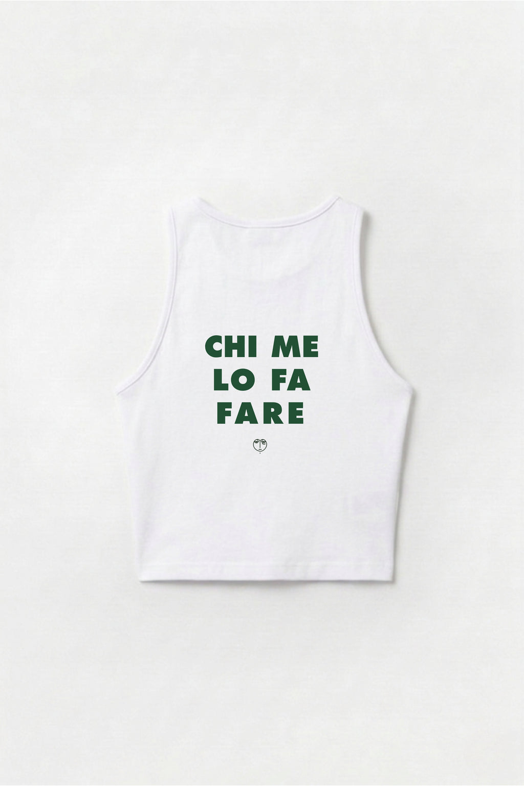 Crop Top "Chi me lo fa fare"