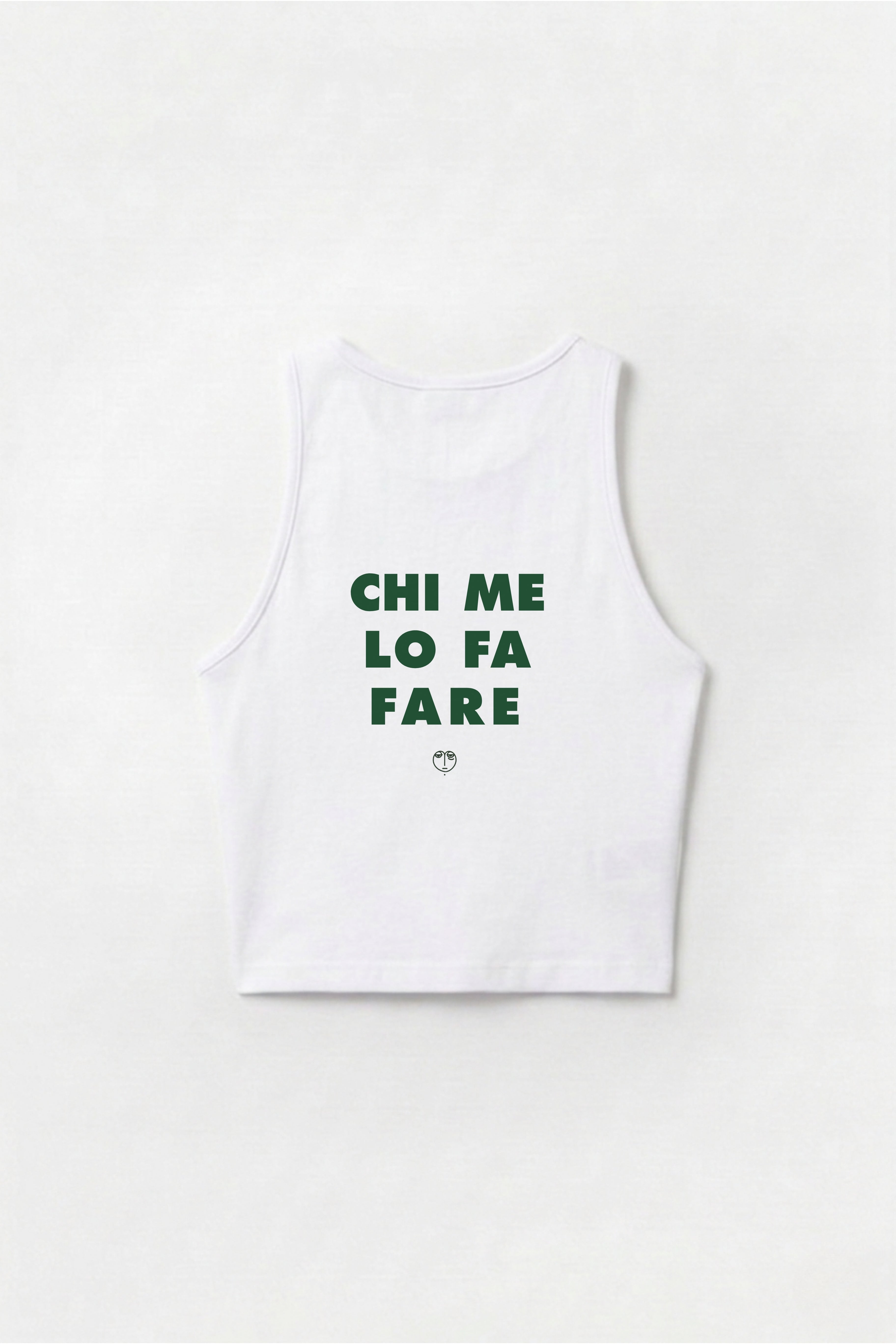 Crop Top "Chi me lo fa fare"