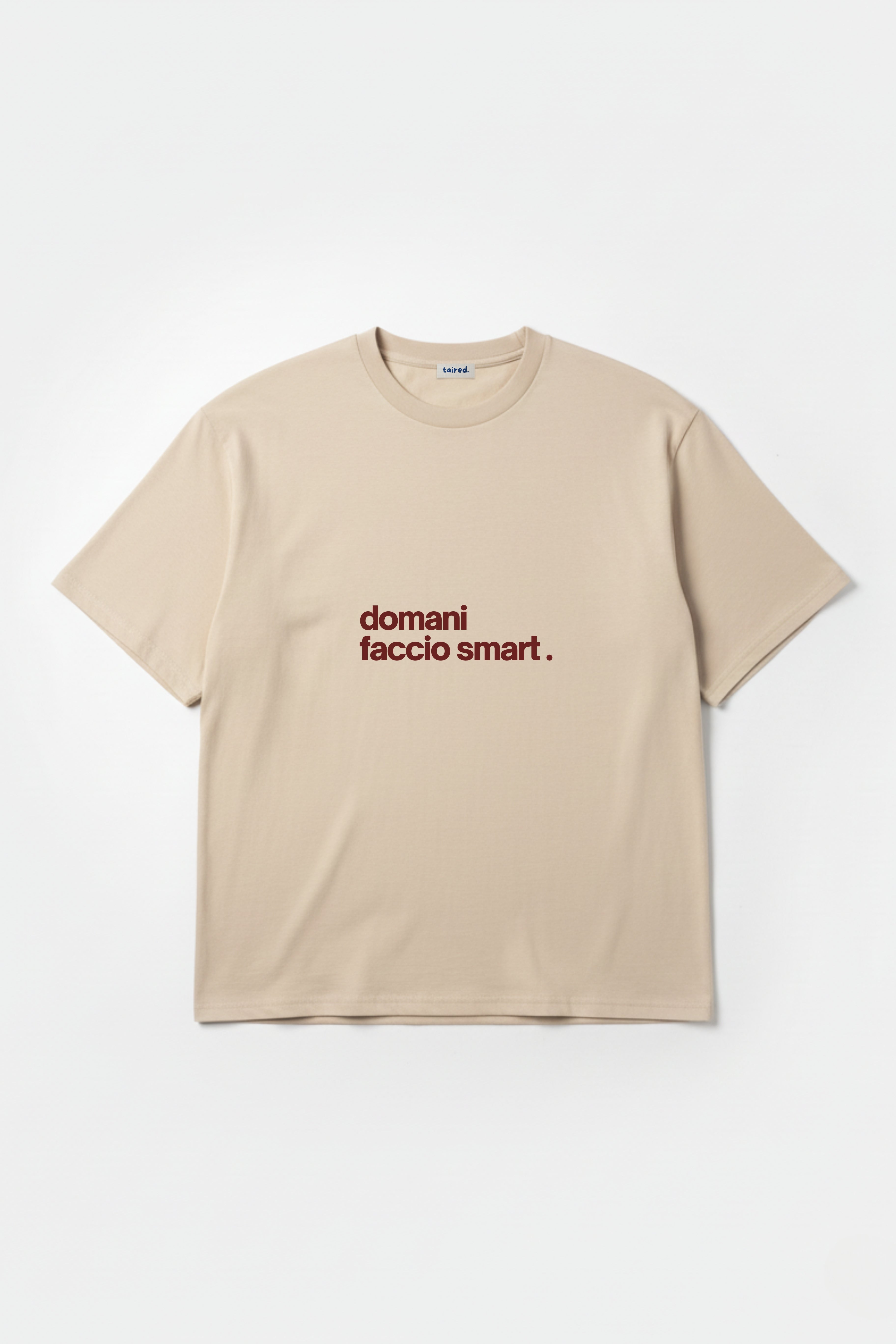 T-shirt "Domani faccio smart"