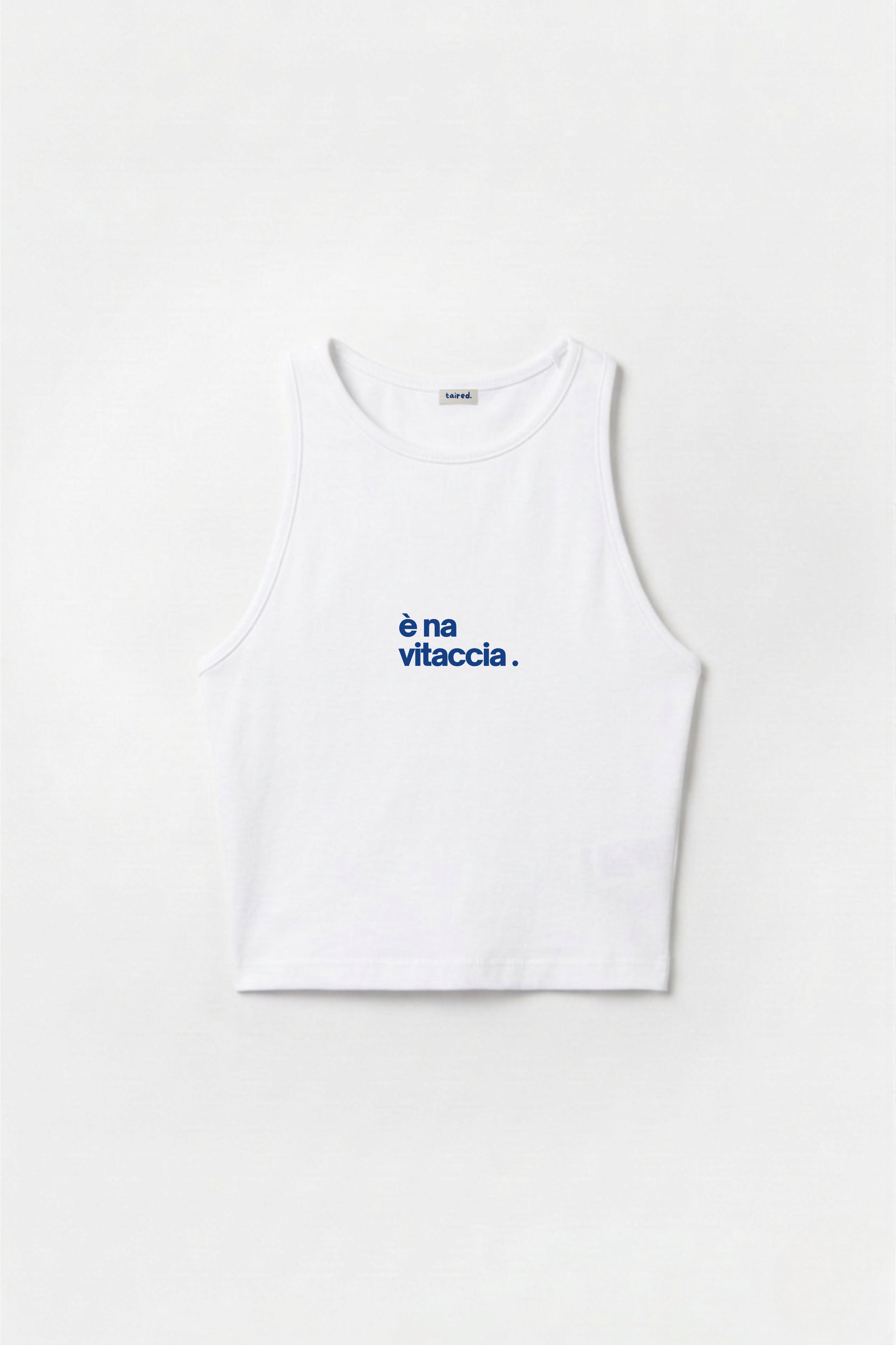 Crop Top "È na vitaccia"