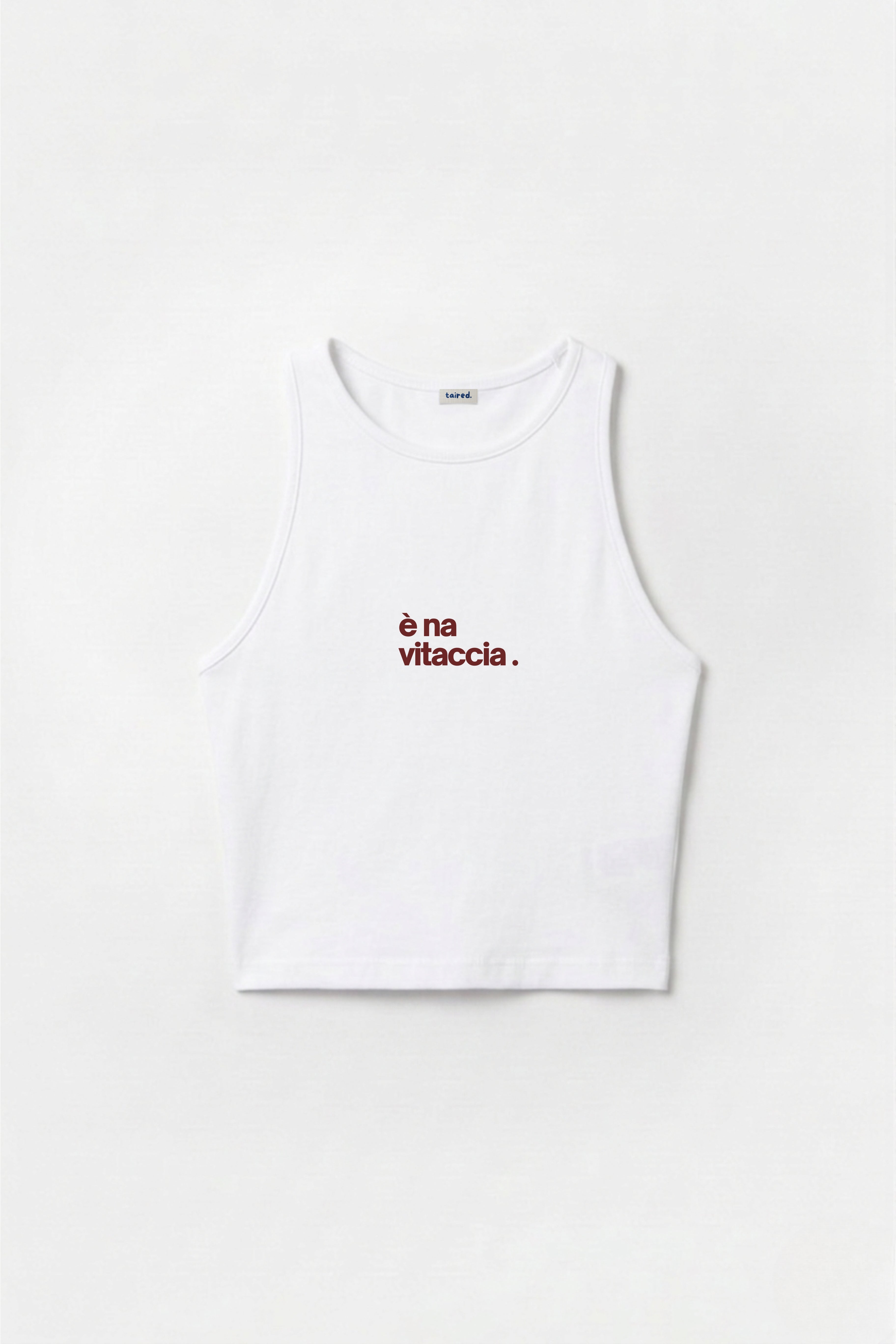 Crop Top "È na vitaccia"