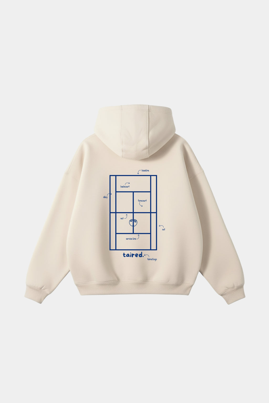 Hoodie "No trips for cats"