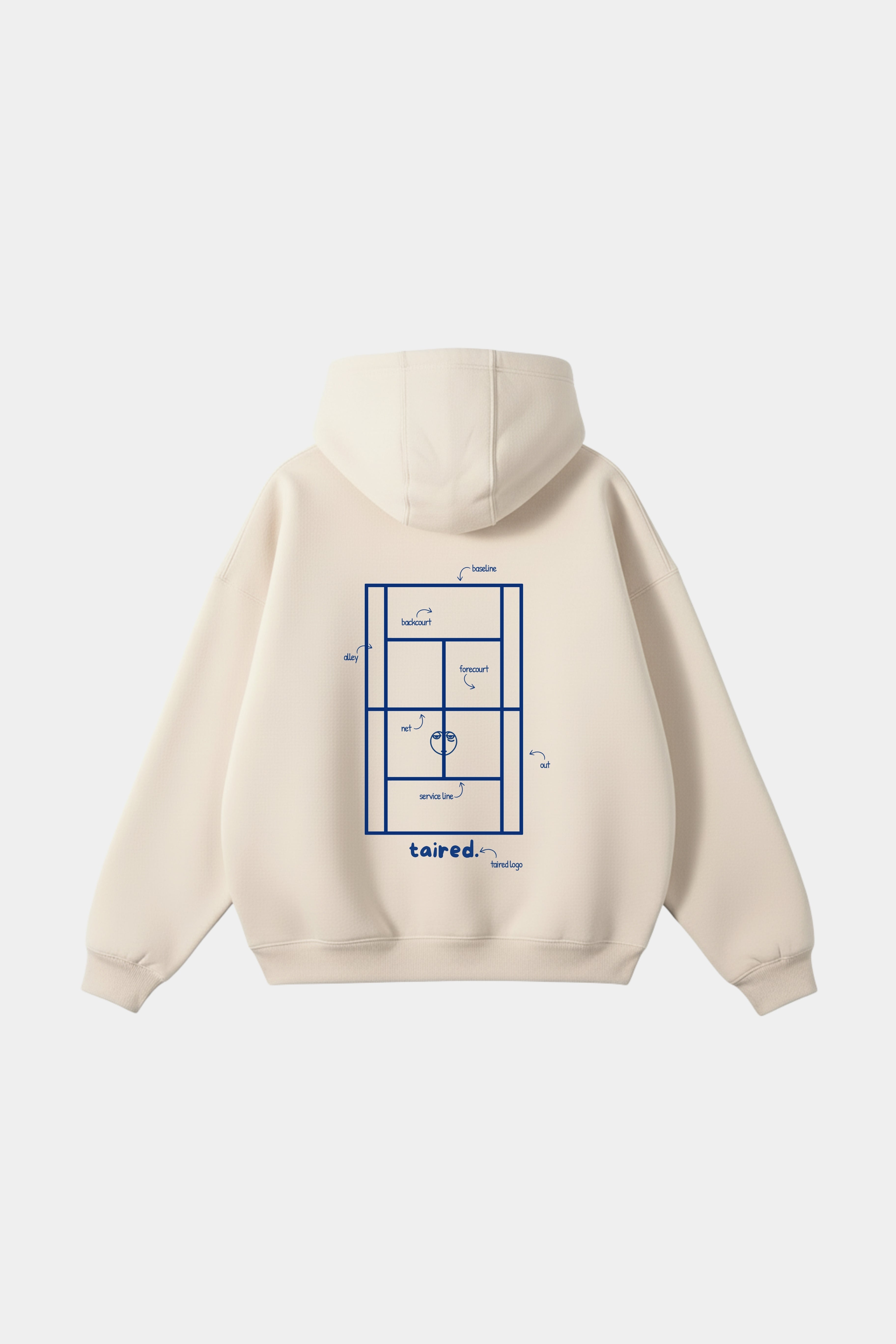 Hoodie "No trips for cats"