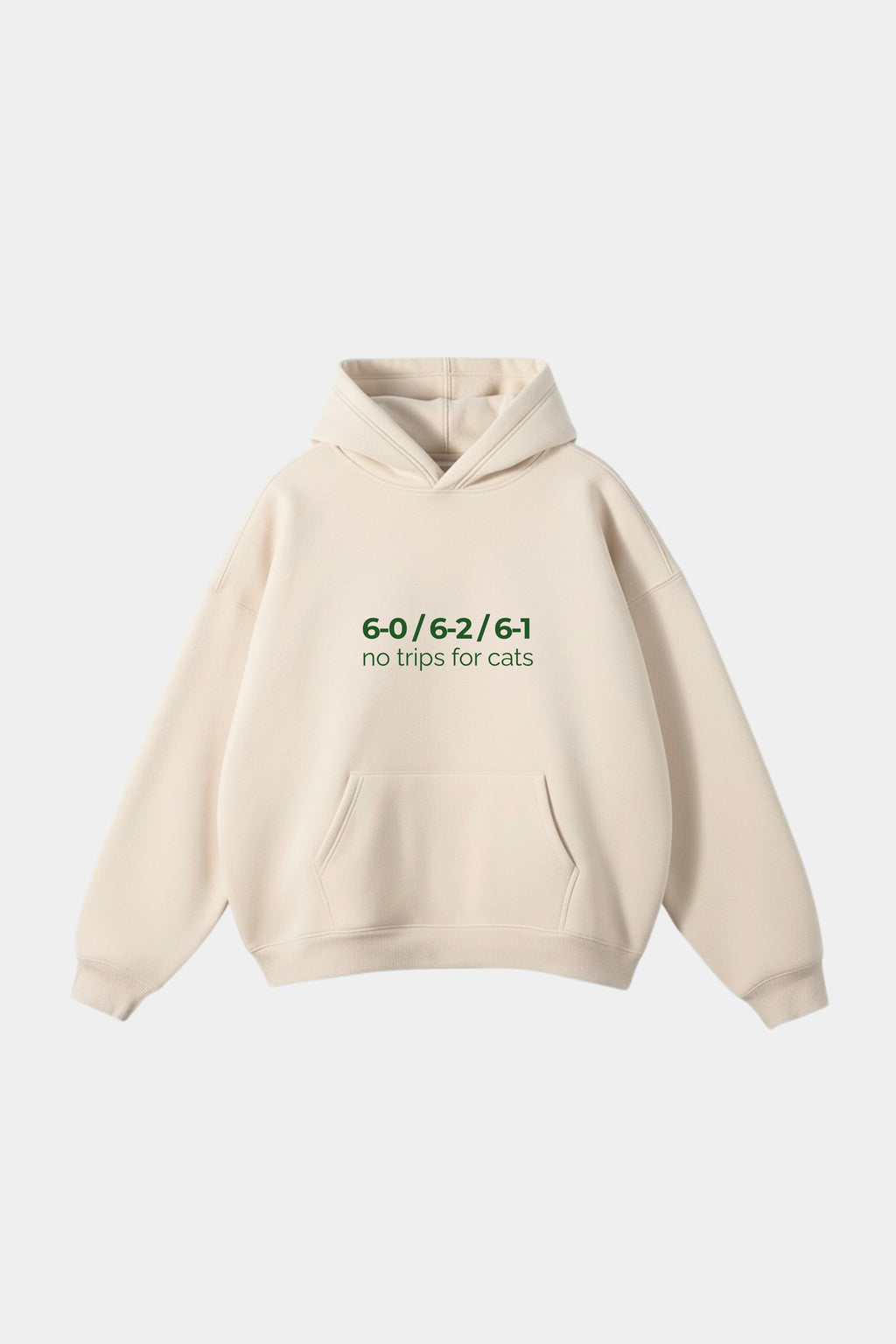 Hoodie "No trips for cats"
