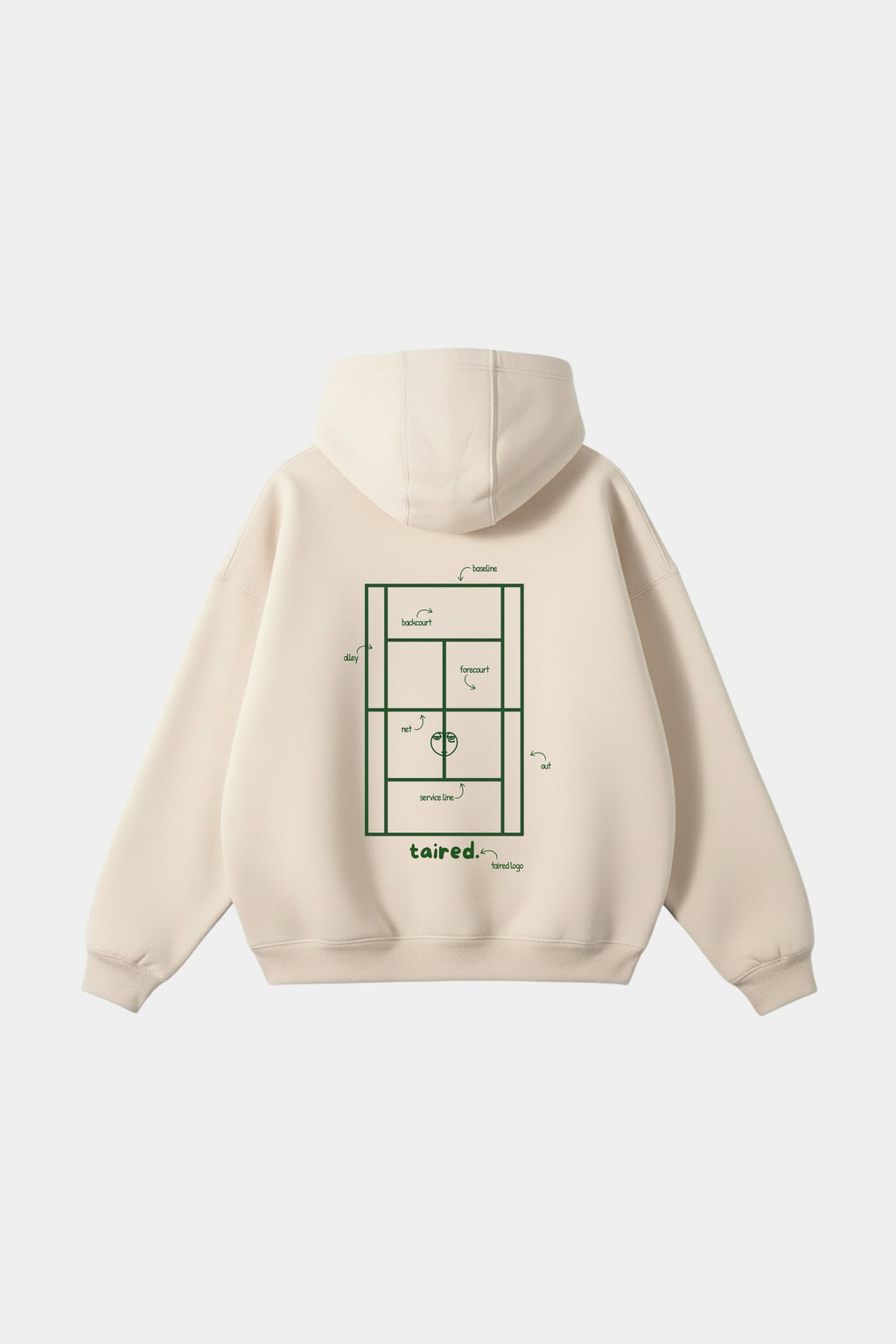 Hoodie "No trips for cats"