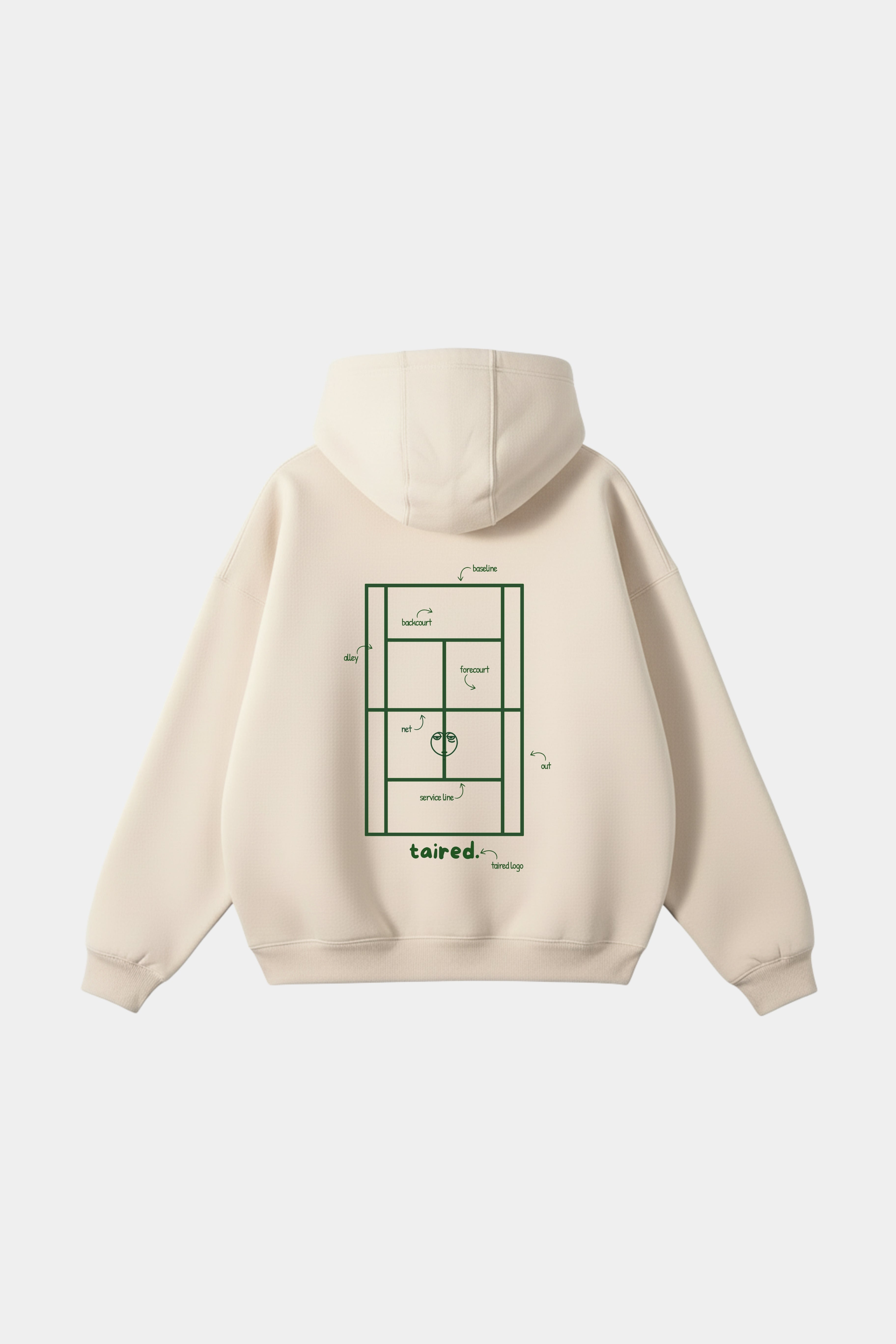 Hoodie "No trips for cats"
