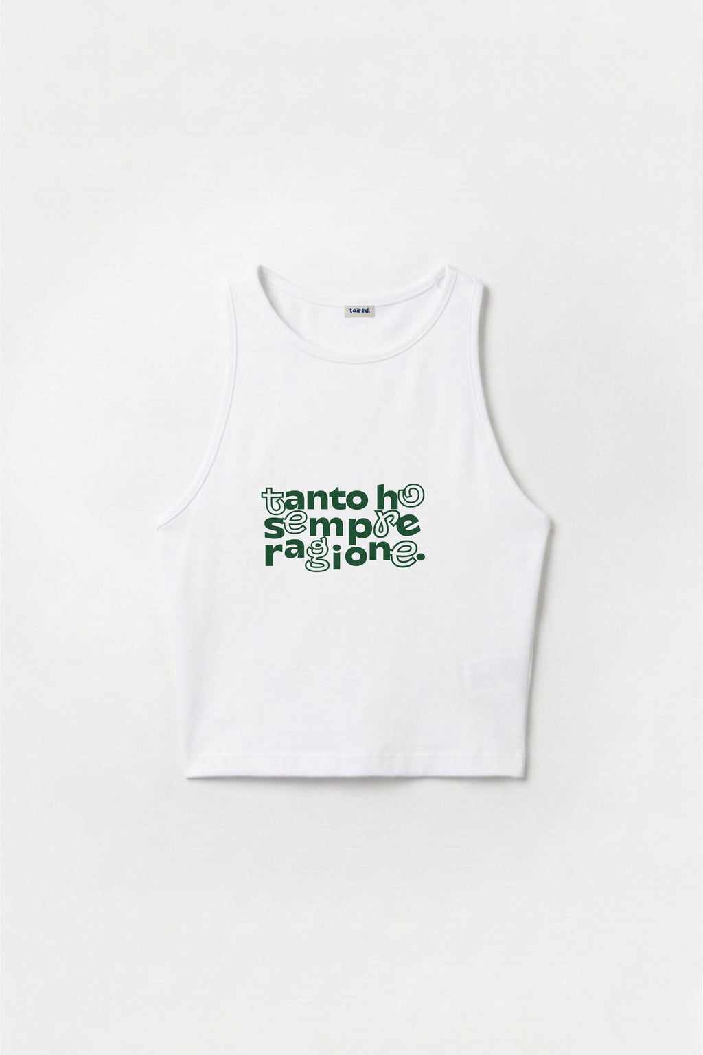 Crop Top "Tanto ho sempre ragione"