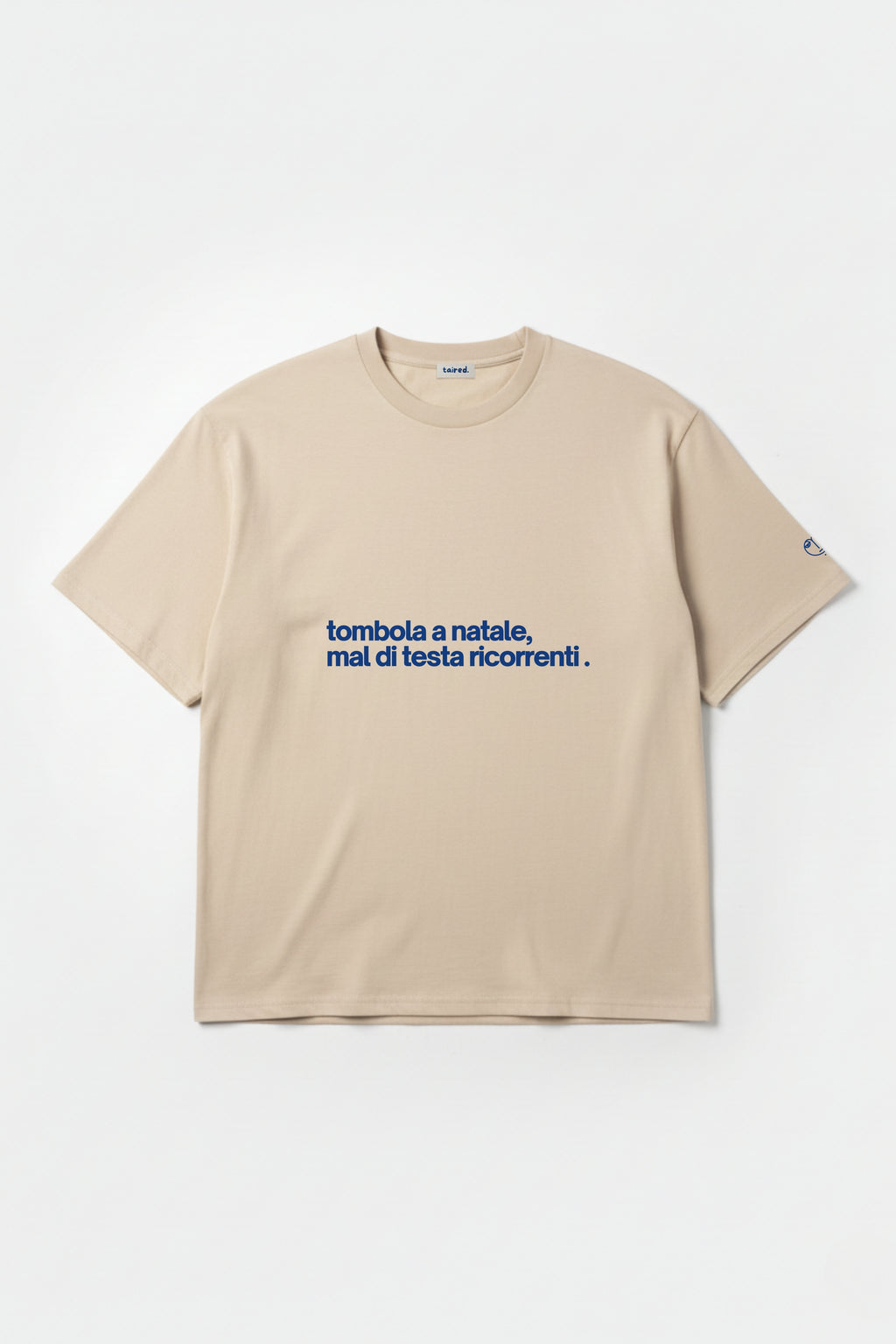 T-shirt "Tombola a natale, mal di testa ricorrenti"