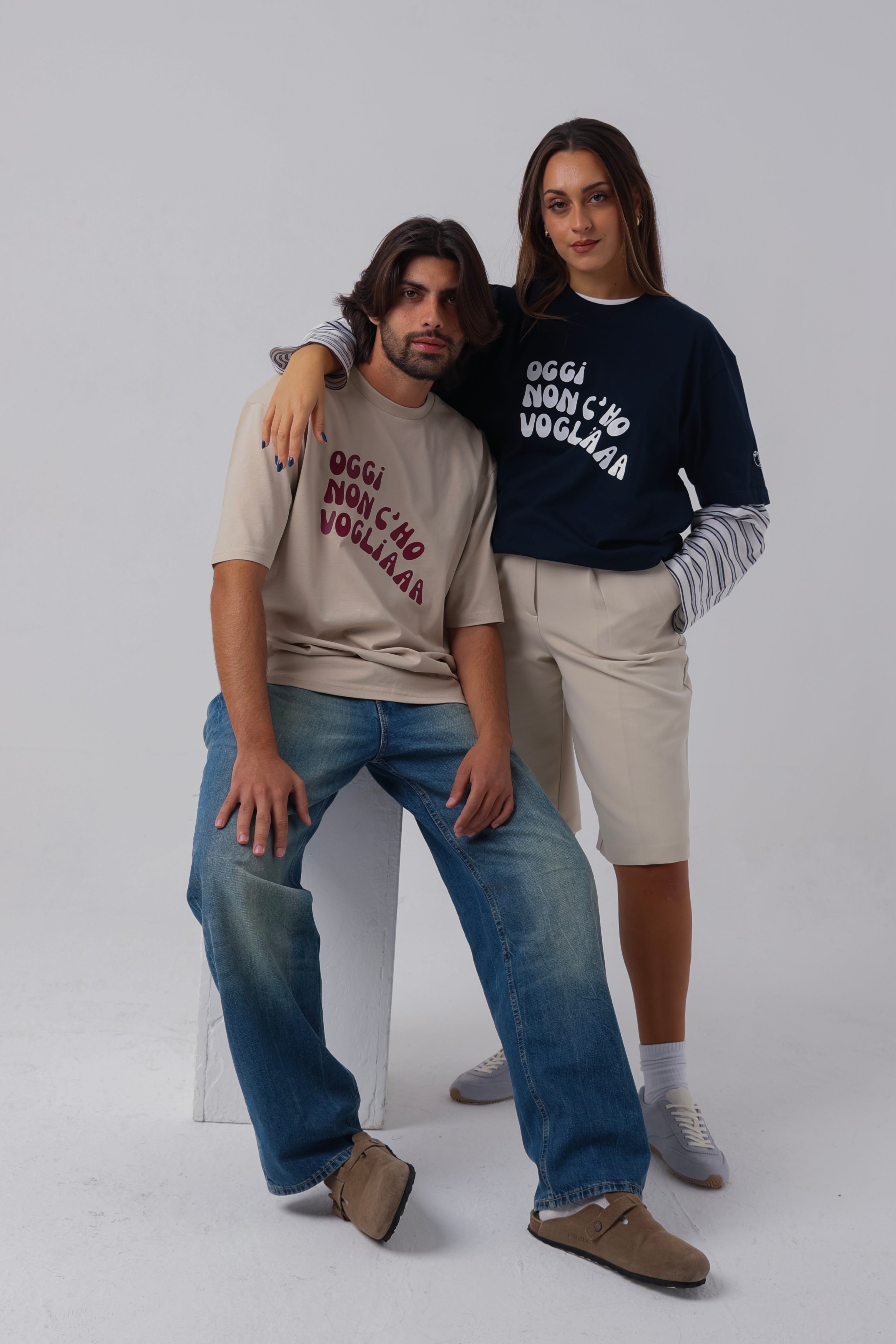 T-shirt "Oggi non c'ho voglia"